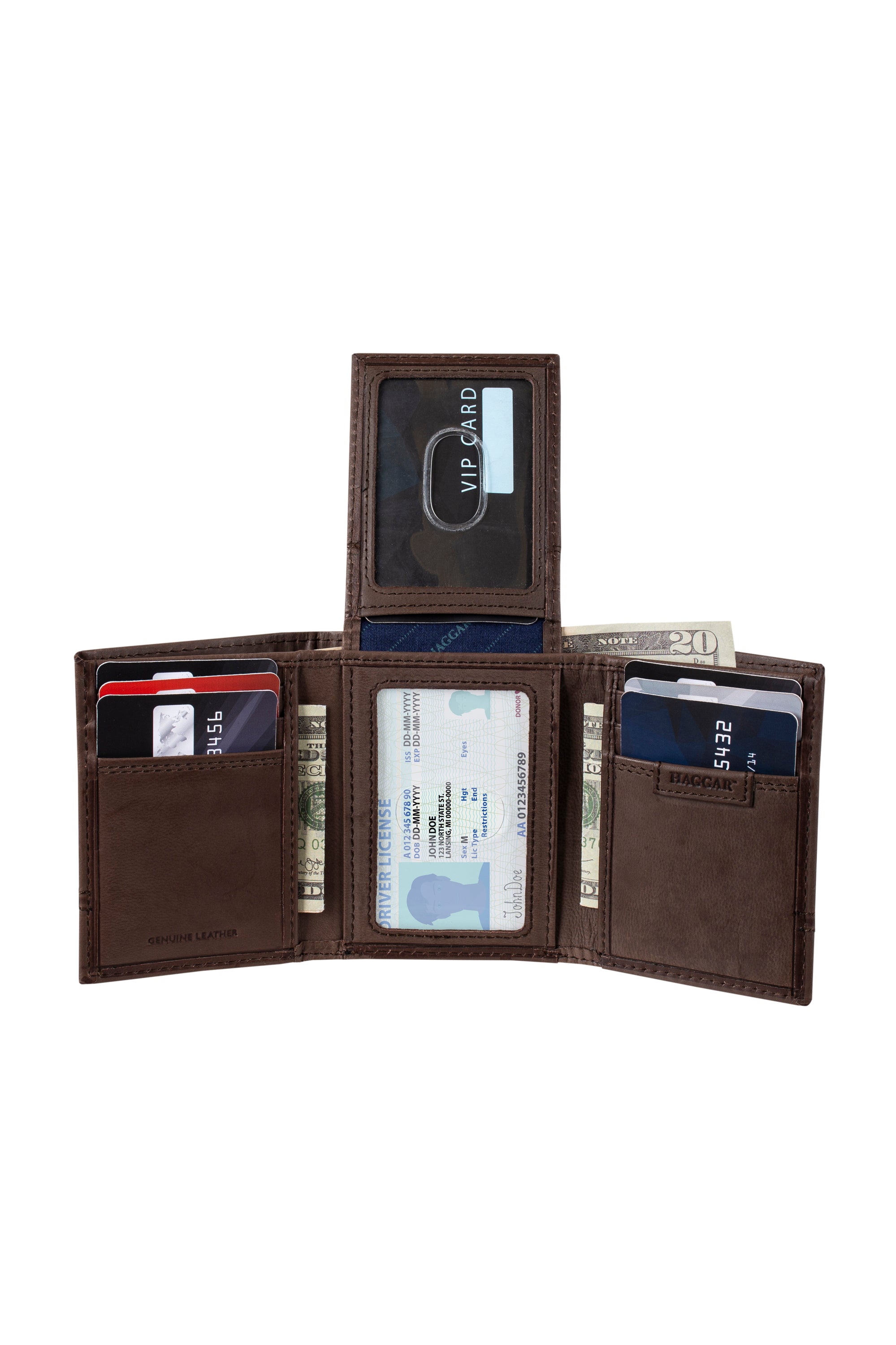 RFID Carizzo Trifold Wallet, , hi-res
