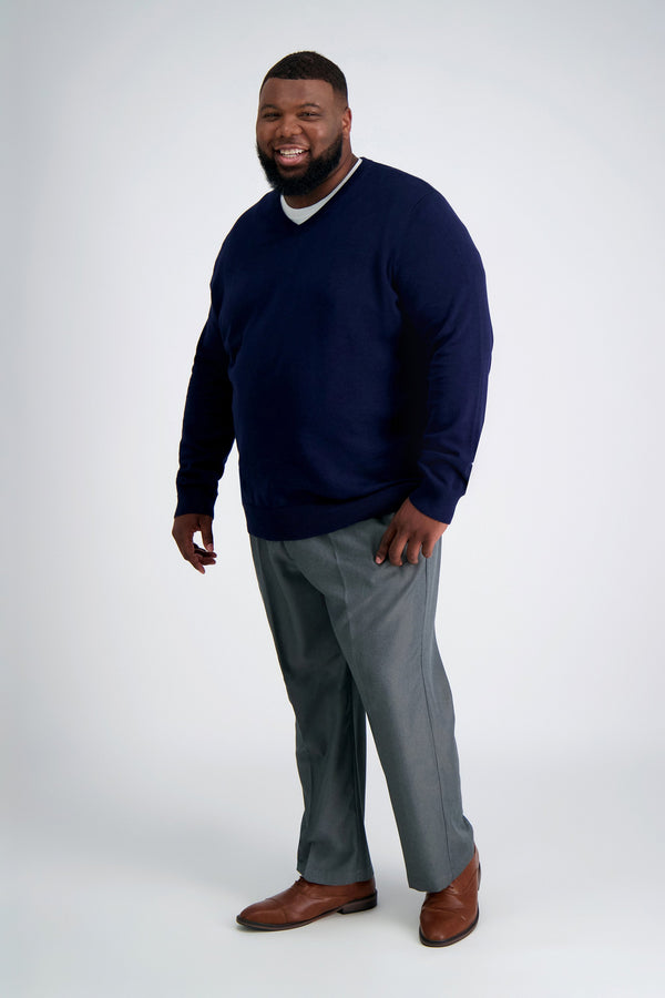 Big & Tall Cool 18® Heather Solid Pant, , hi-res#color_graphite