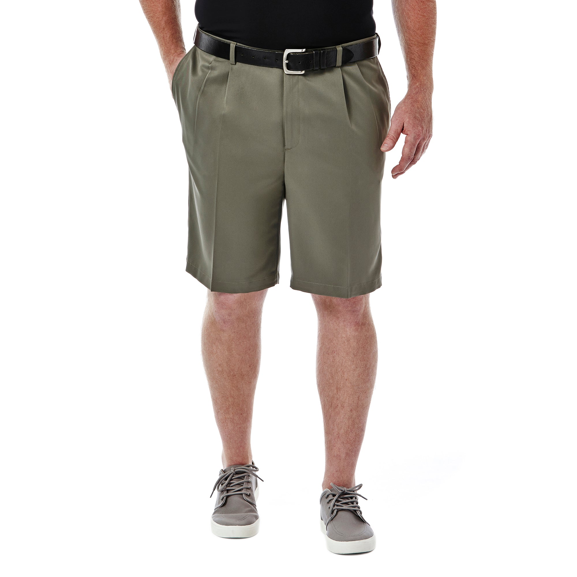 BIG & TALL Cool 18® Shorts, , hi-res#color_taupe