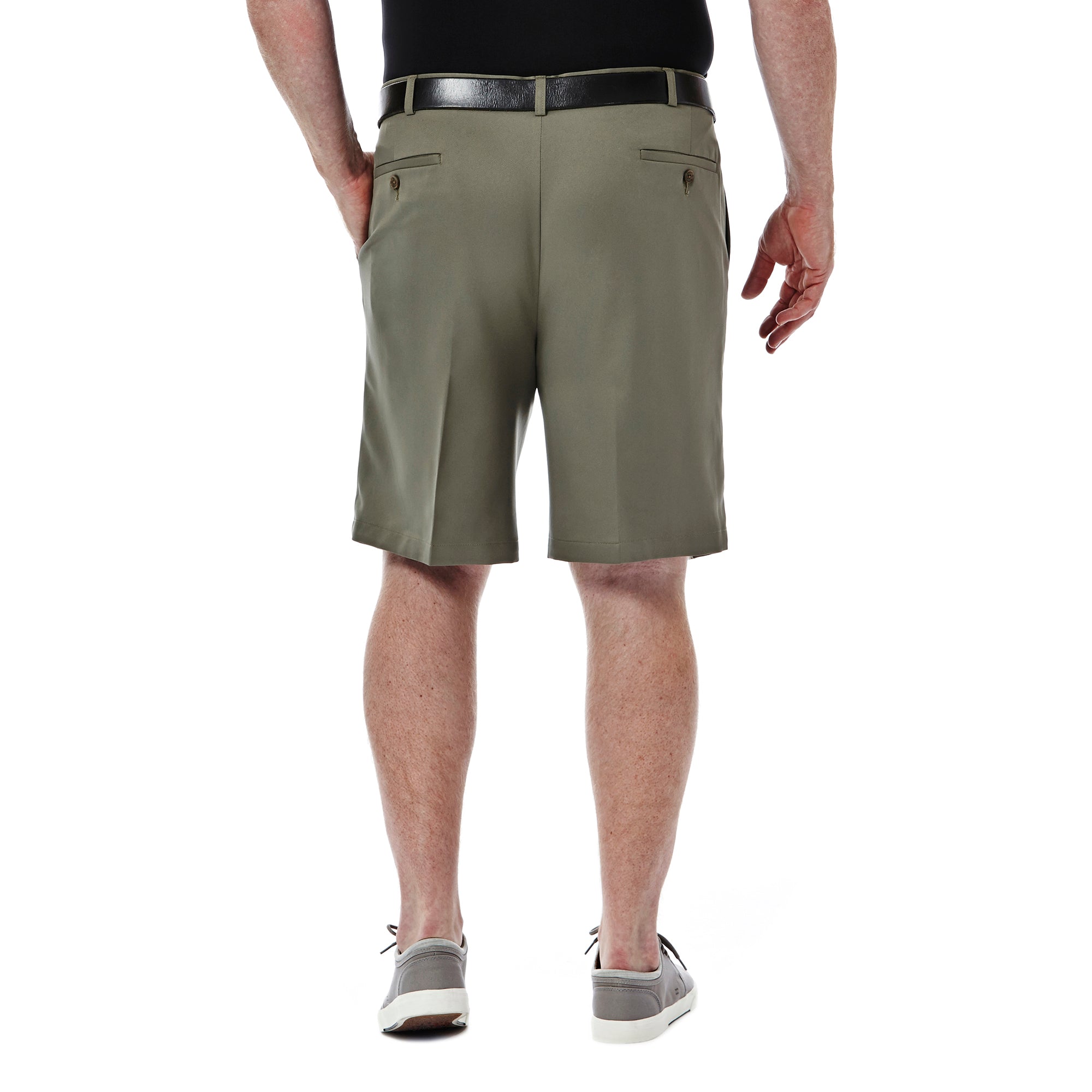 BIG & TALL Cool 18® Shorts, , hi-res#color_taupe