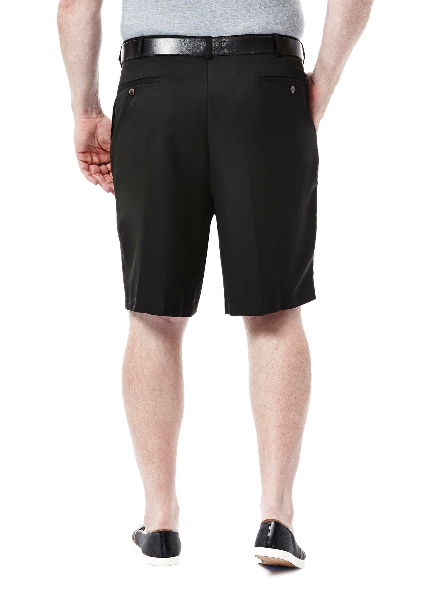 BIG & TALL Cool 18® Shorts, , hi-res#color_black / charcoal