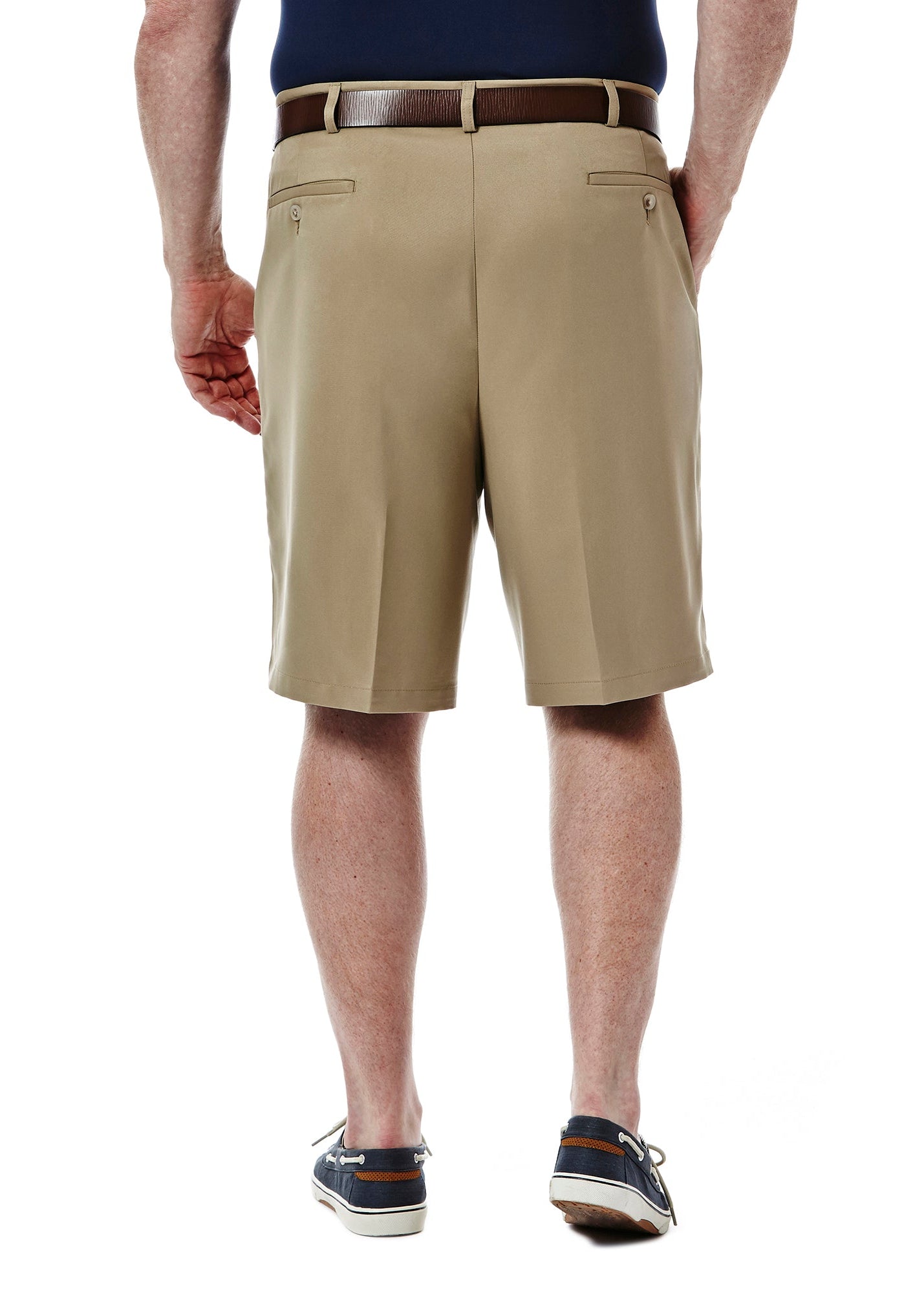 BIG & TALL Cool 18® Shorts, , hi-res#color_british khaki