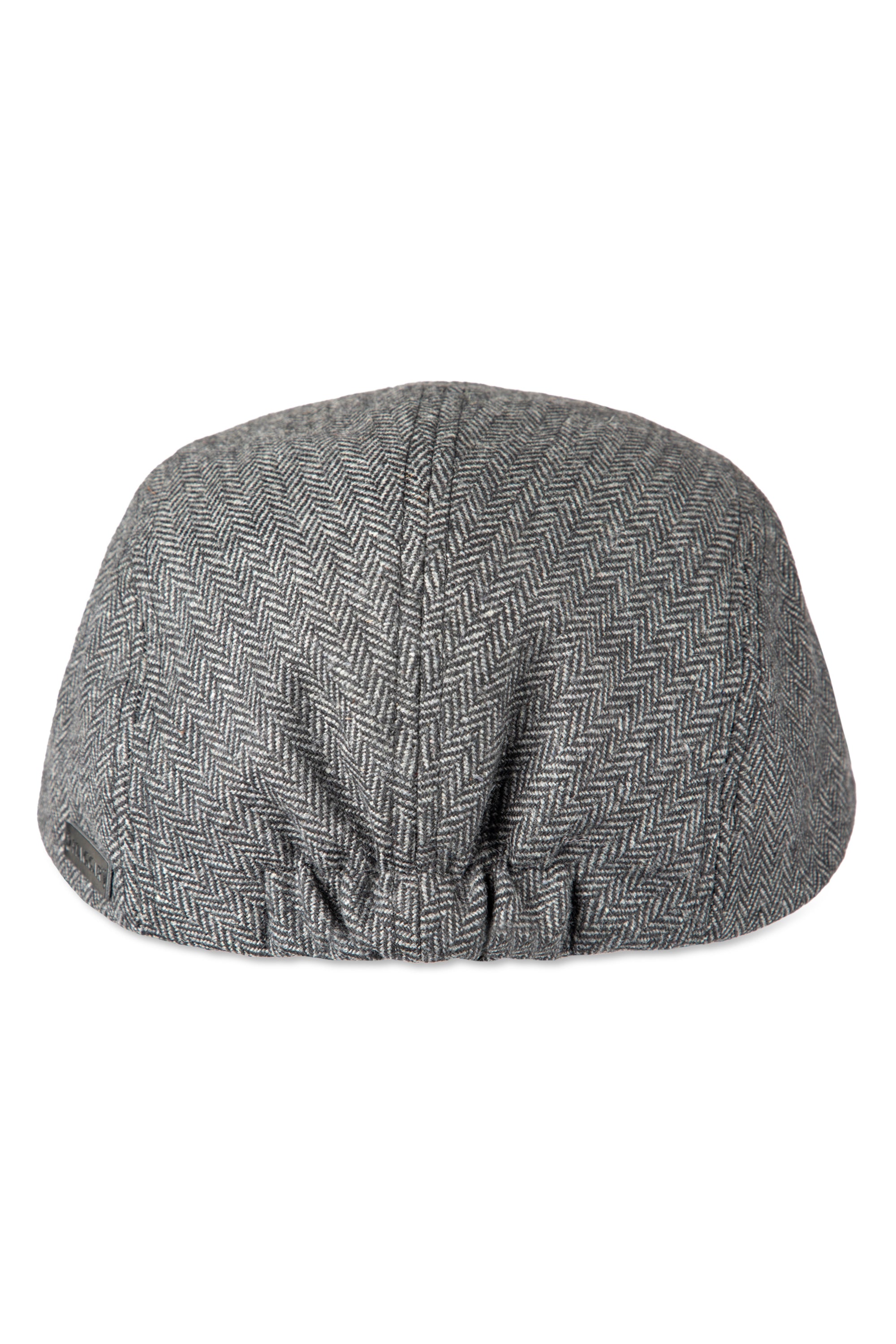 Brushed Herringbone Center Seam Flat Cap - Haggar.com