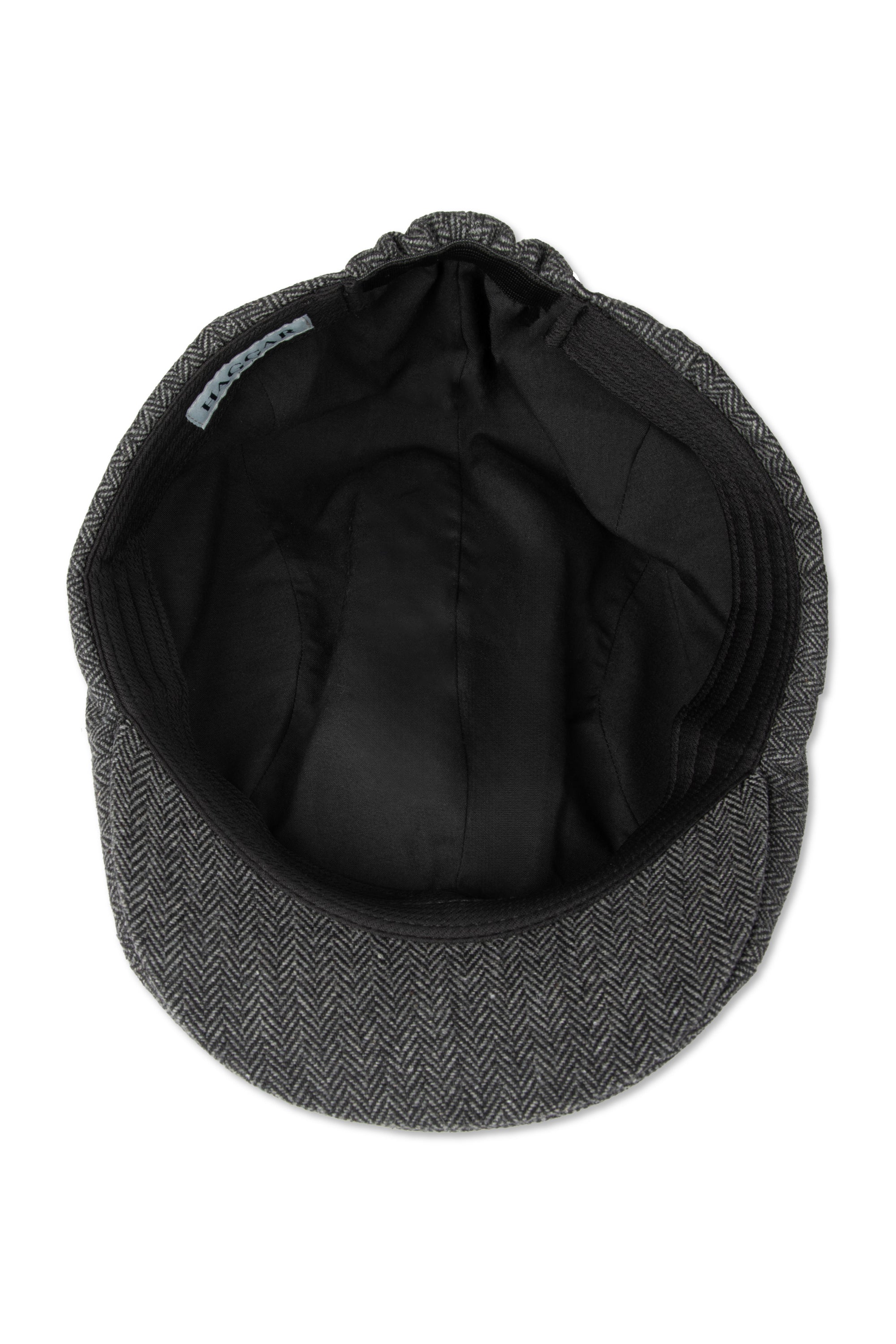 Brushed Herringbone Center Seam Flat Cap - Haggar.com