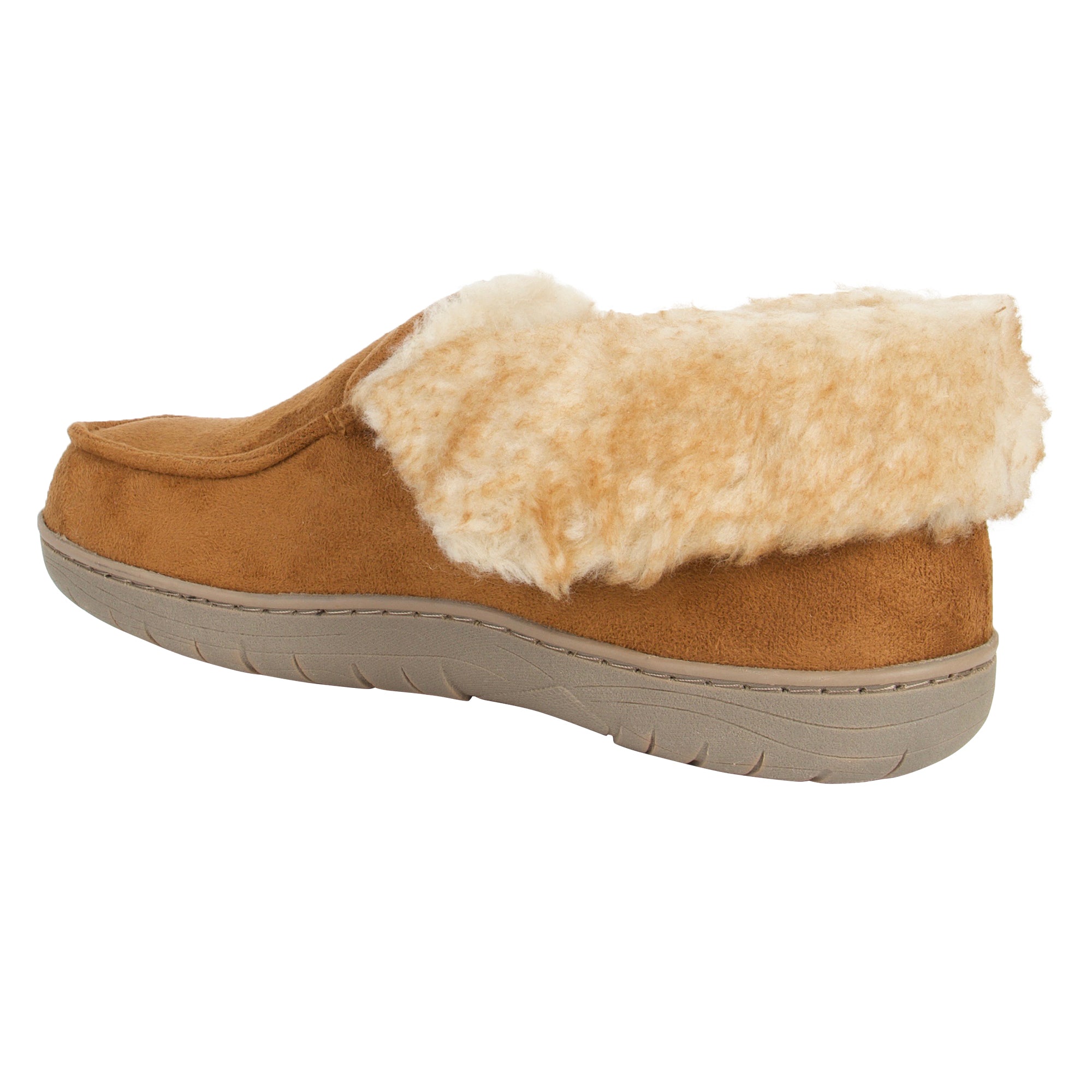 Microsuede Bootie Slippers, , hi-res