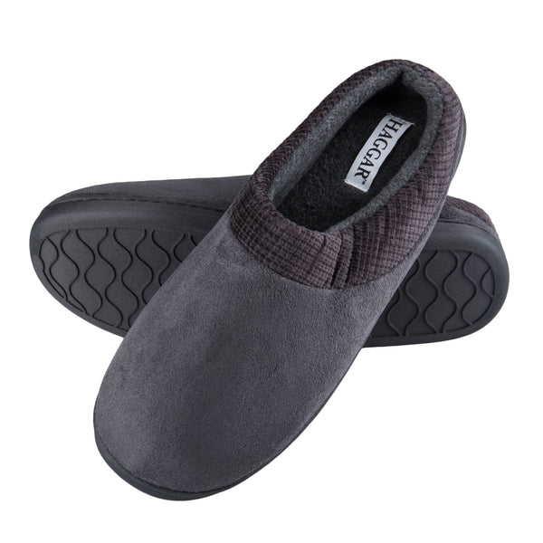 Microsuede Contrast Clog #color_graphite