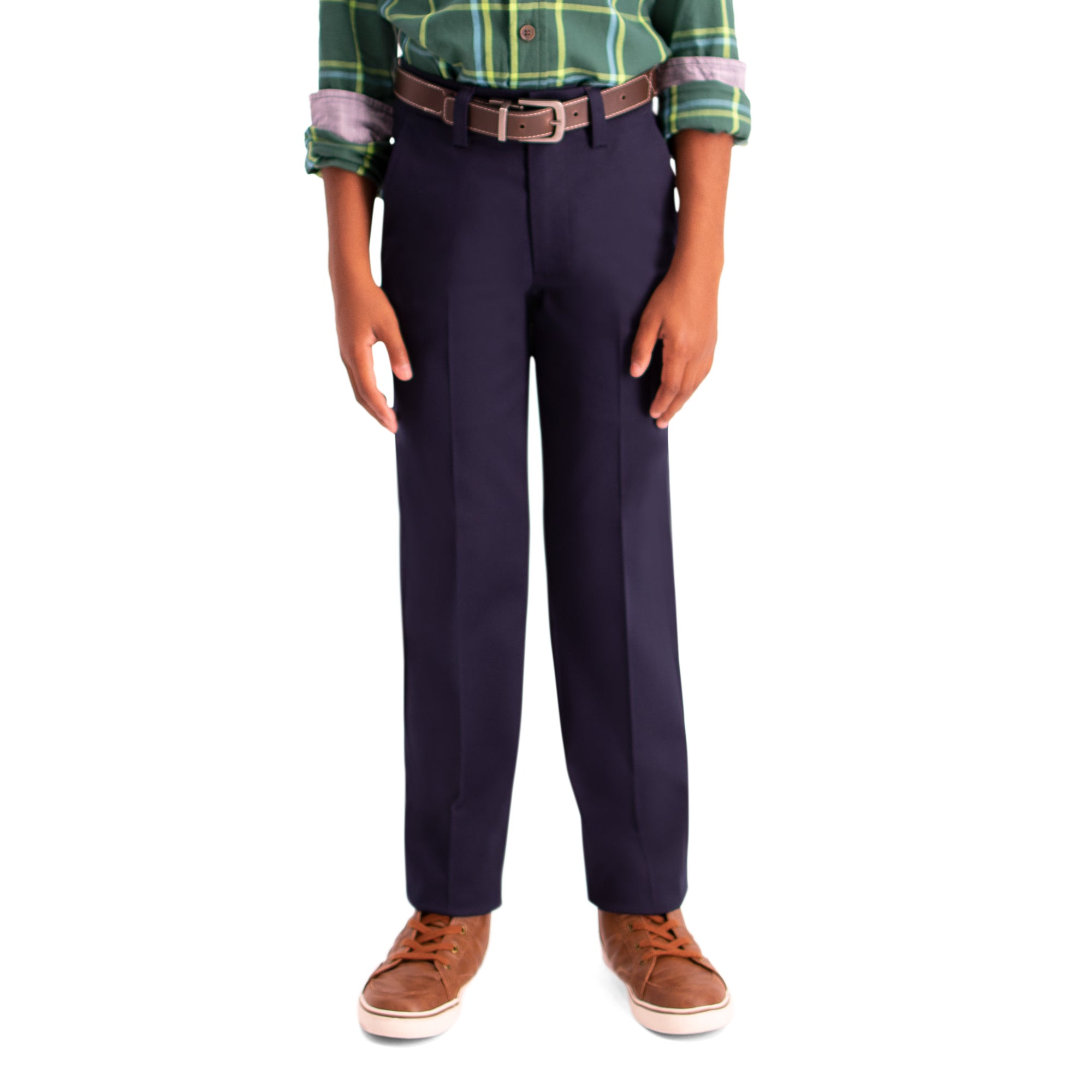 Boys Premium No Iron Khaki (8-20), , hi-res
