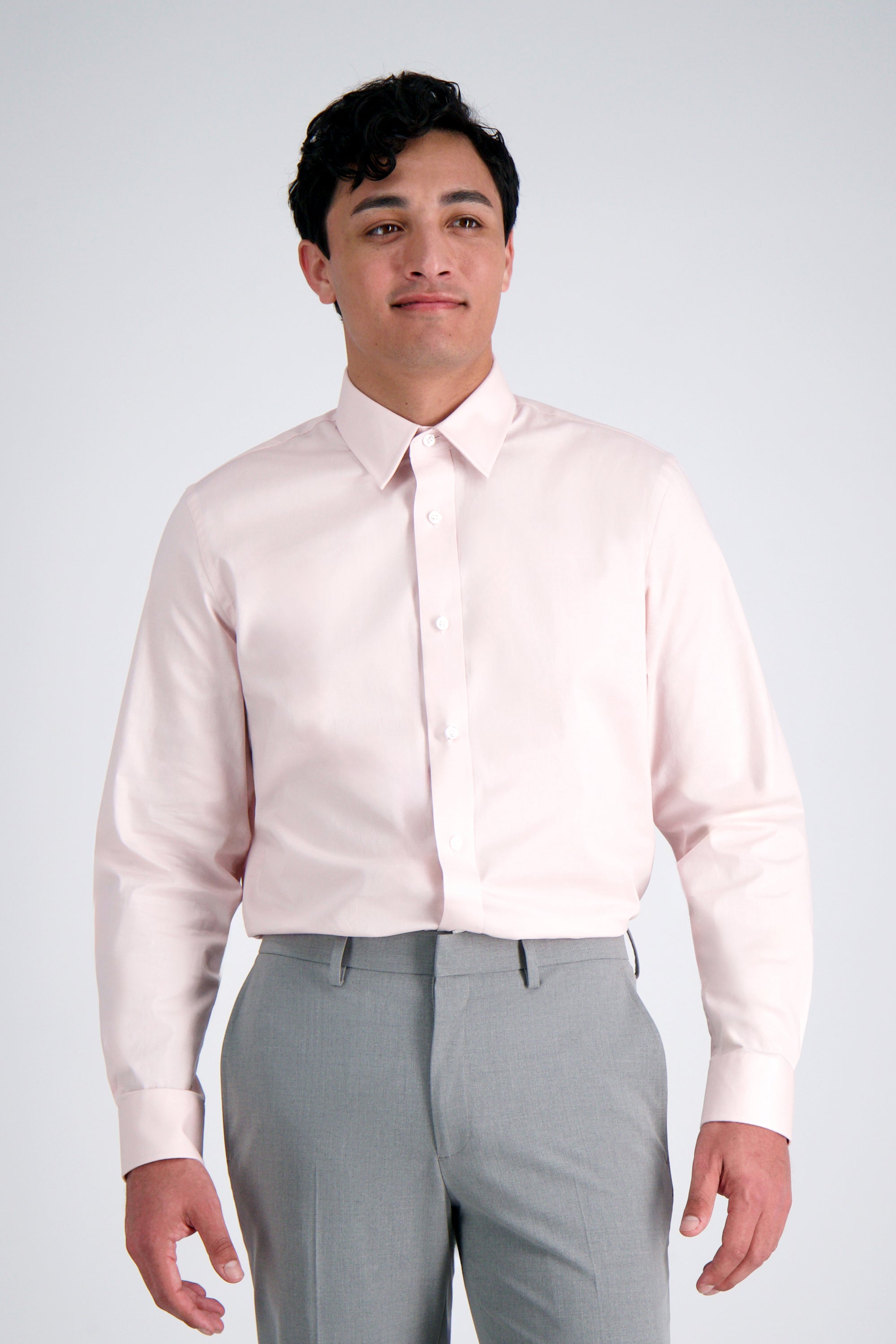 Premium Comfort Dress Shirt - Pink, , hi-res