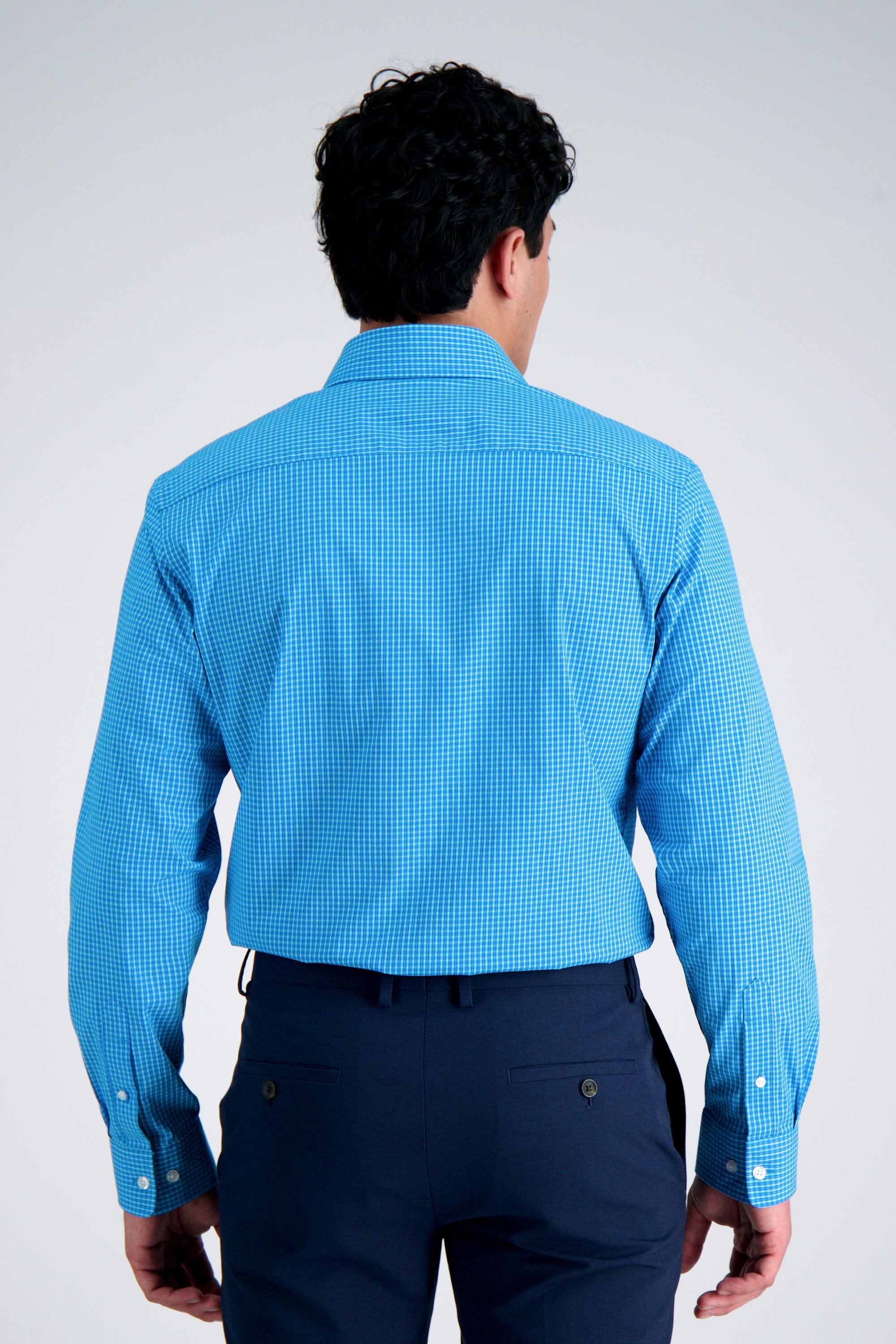 Premium Comfort Dress Shirt - Aqua, , hi-res