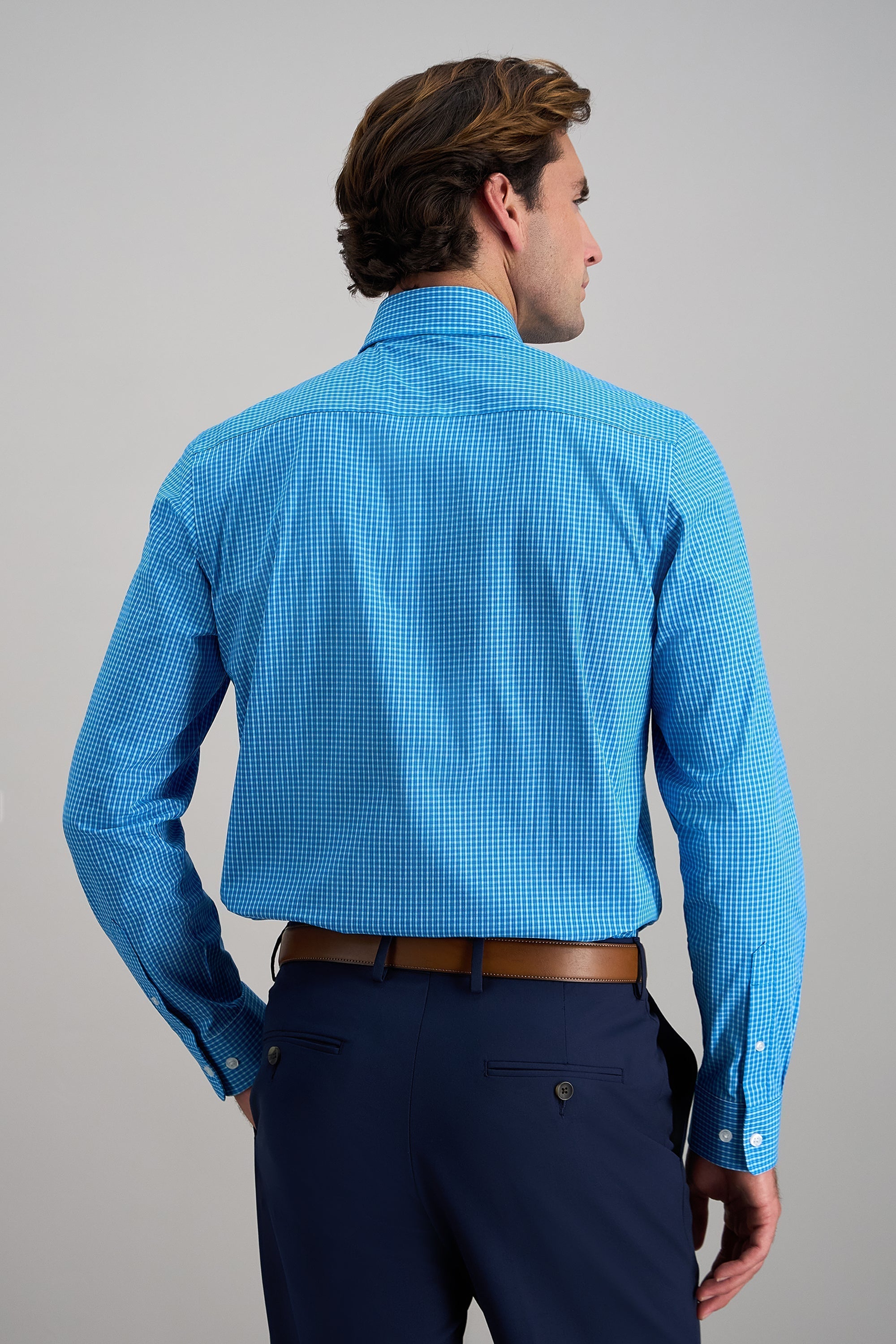 Premium Comfort Dress Shirt - Aqua - Haggar.com
