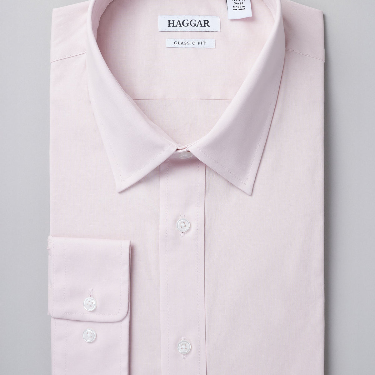 Haggar Men's Premium Comfort Classic Fit Dress Shirt