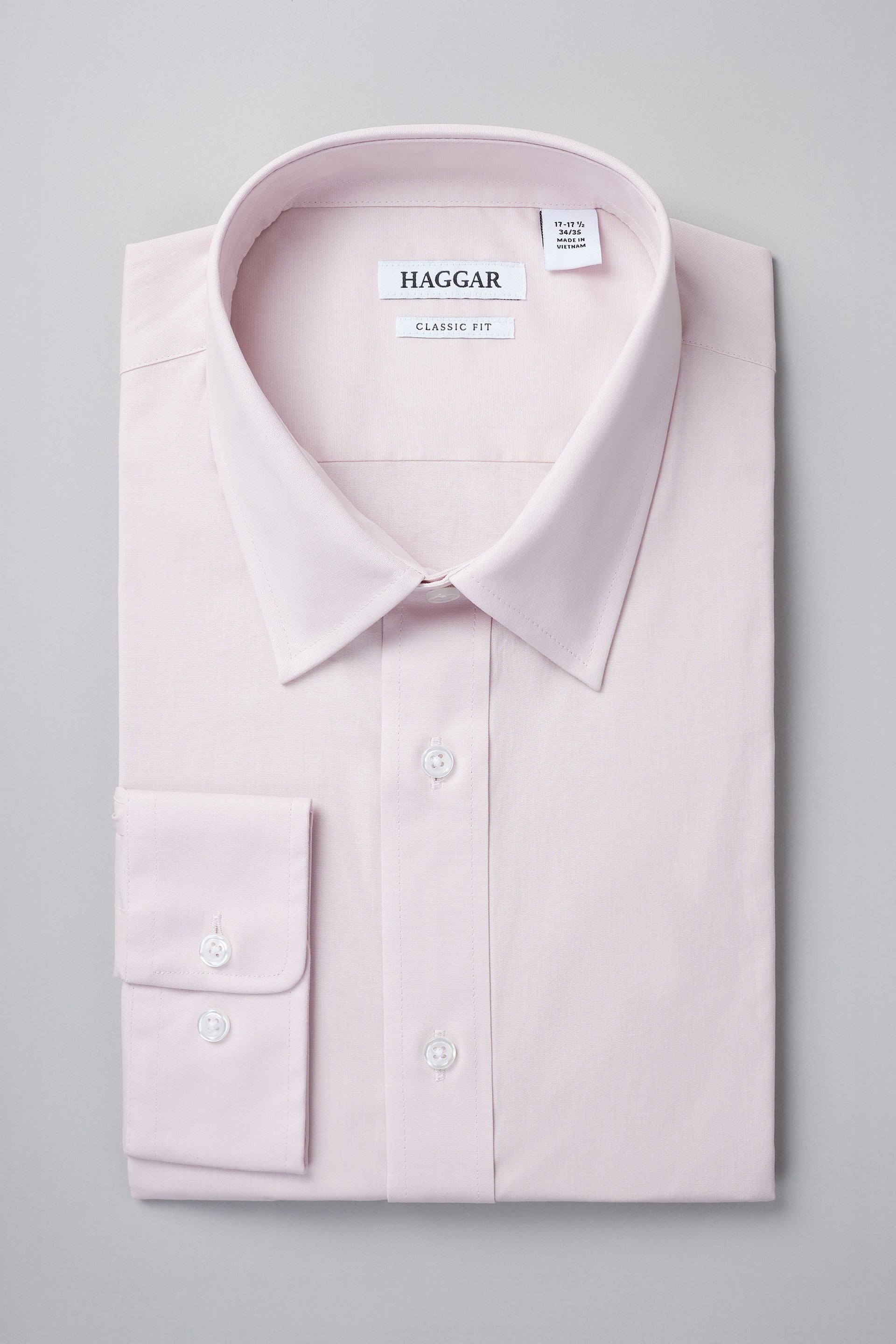haggar dress shirts Classic Fit Solid Shirt, Black Solid professional look Haggar Men's Classic-Fit Smart Wash