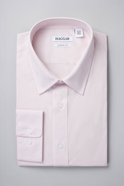 Haggar Men's Premium Comfort Classic Fit Dress Shirt