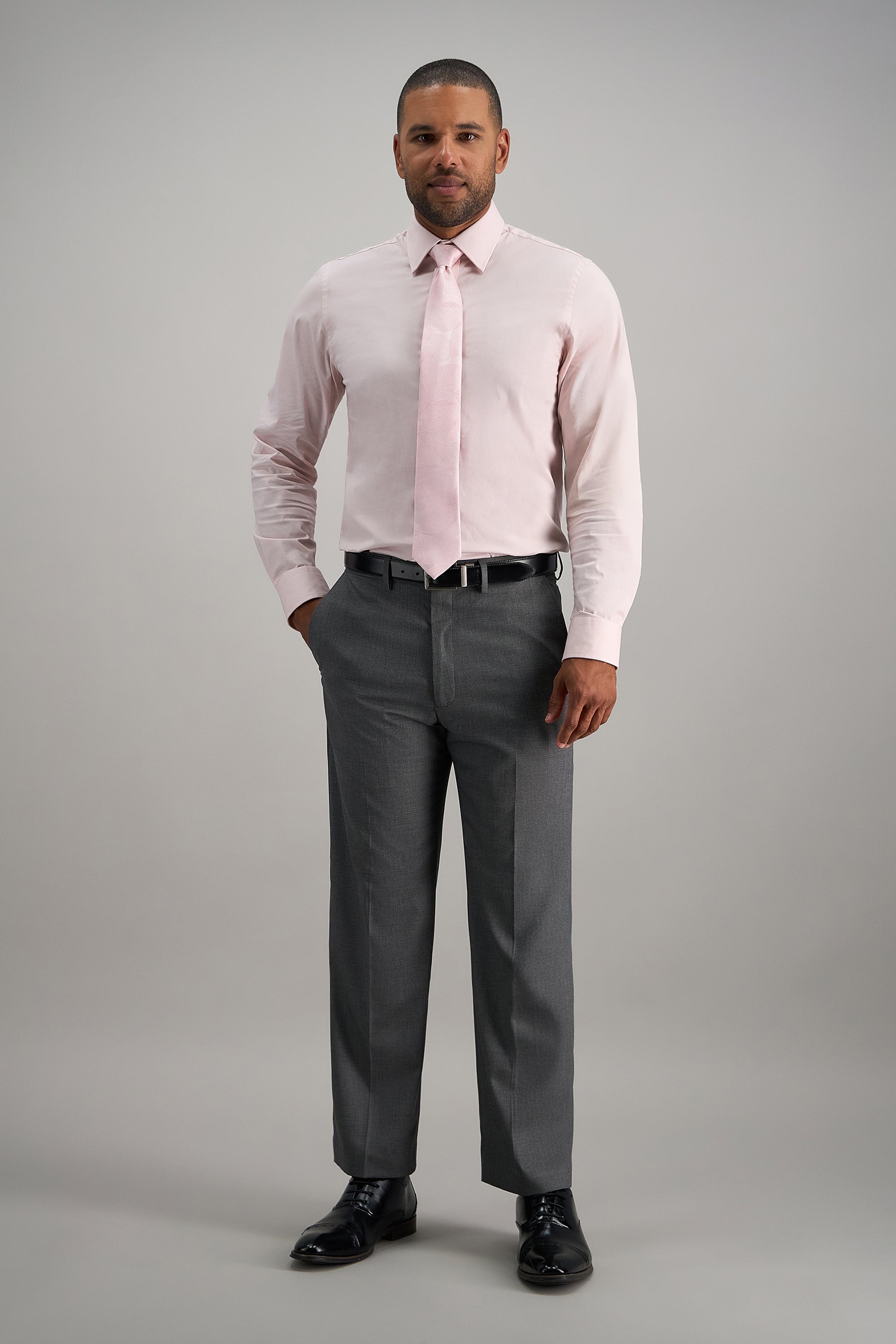 Premium Comfort Dress Shirt - Pink - Haggar.com