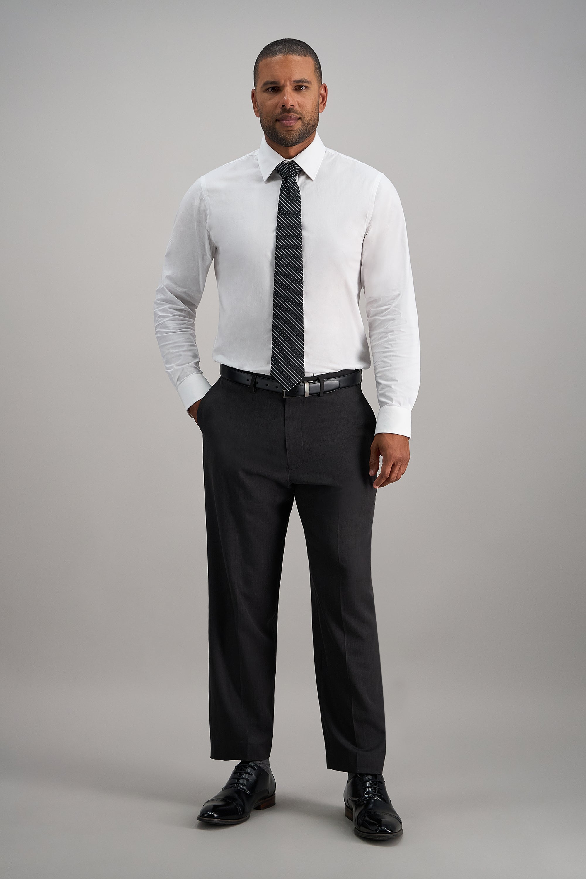 Premium Comfort Dress Shirt - White - Haggar.com