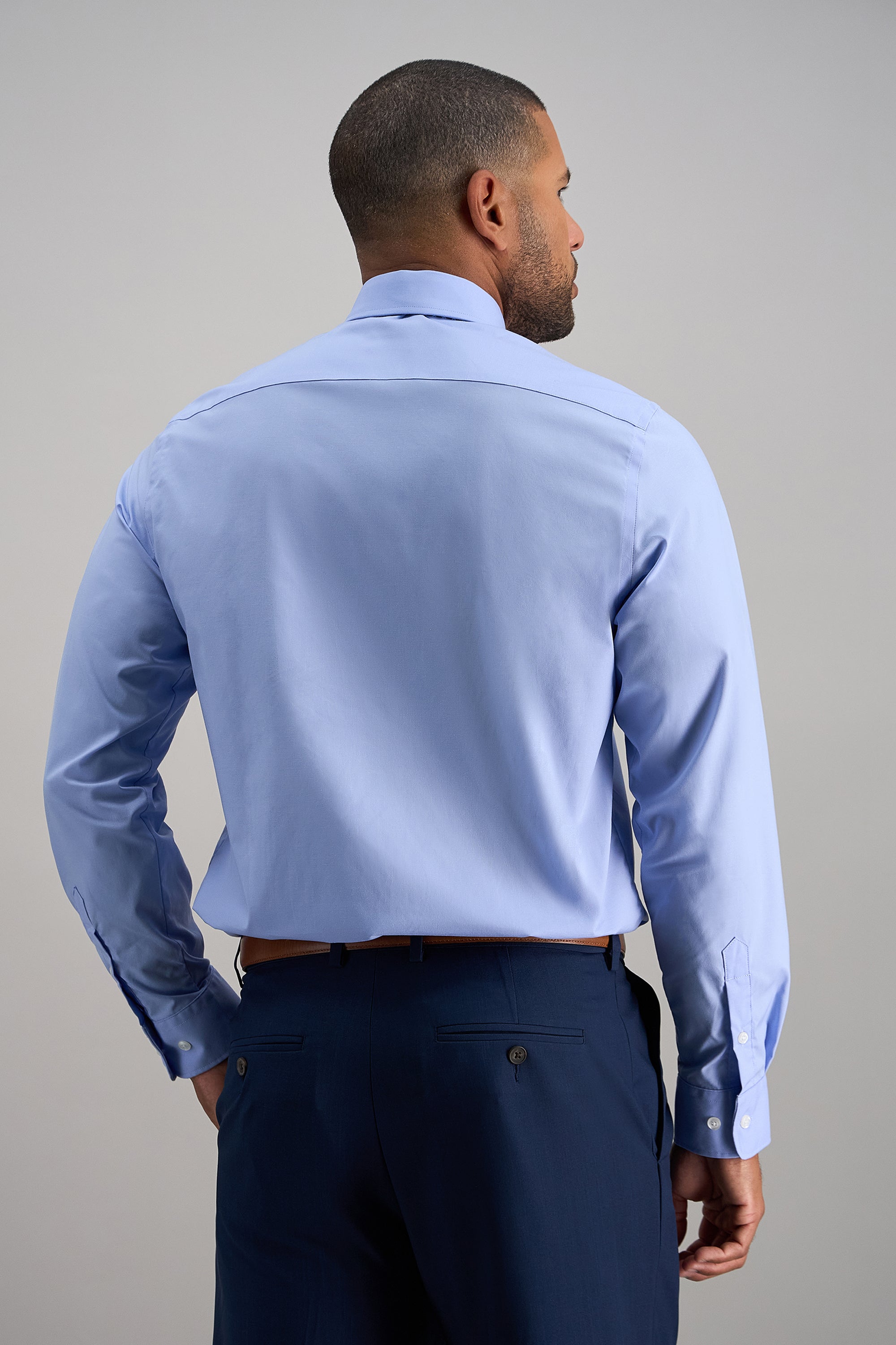 Premium Comfort Dress Shirt - Blue - Haggar.com