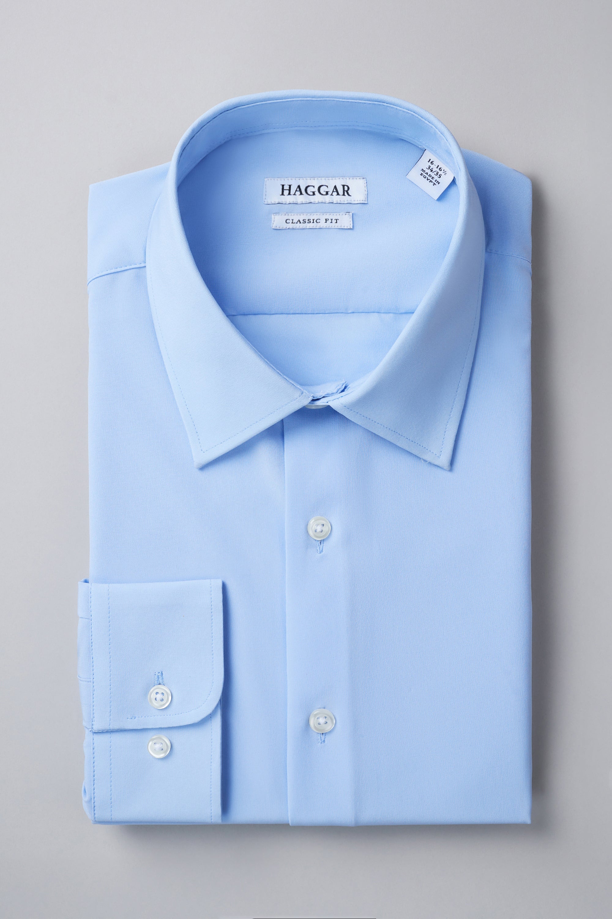 Premium Comfort Dress Shirt - Blue - Haggar.com