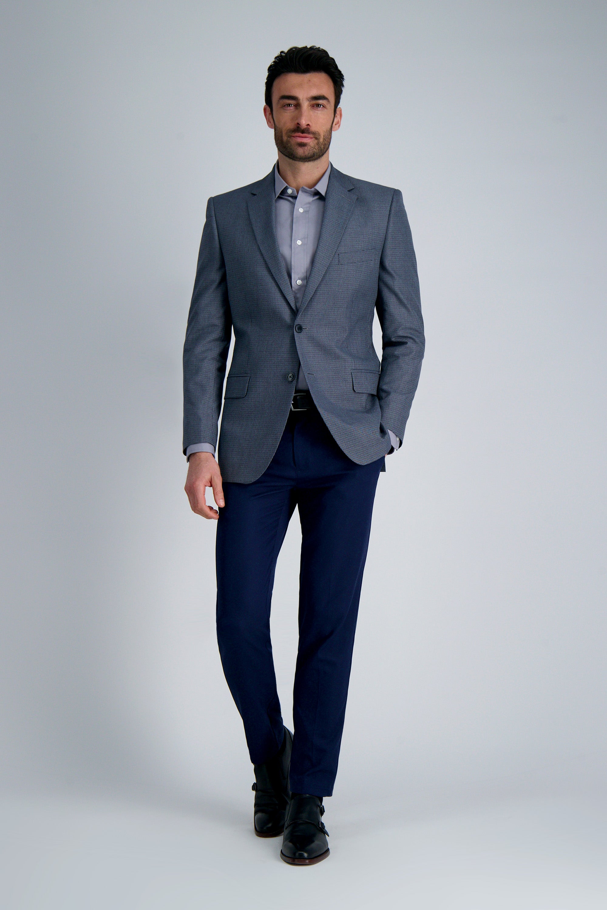 Premium Comfort Dress Shirt - Charcoal, , hi-res