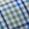 Premium Comfort Dress Shirt - White and Green Check, , swatch#color_olive