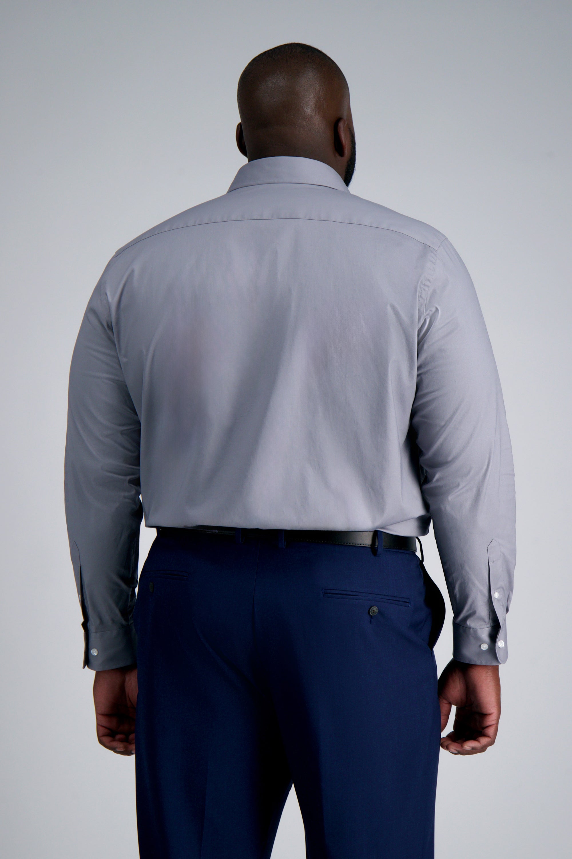 Premium Comfort Tall Dress Shirt - Charcoal, , hi-res