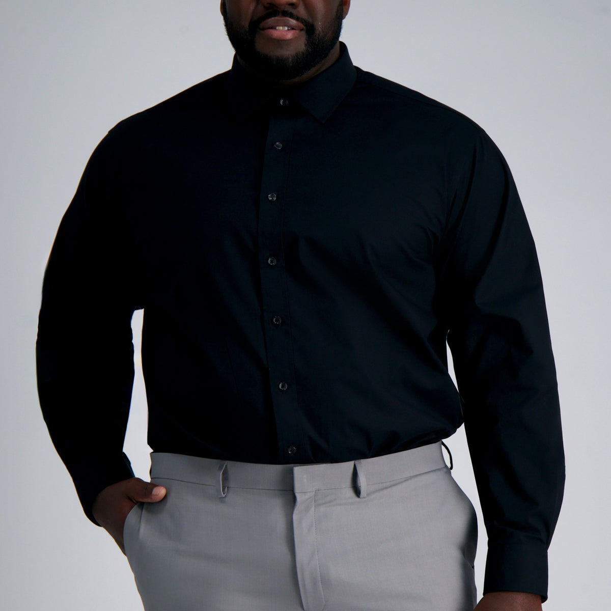 haggar premium comfort dress shirt Haggar Men's Premium Comfort Classic Fit Dress Shirt