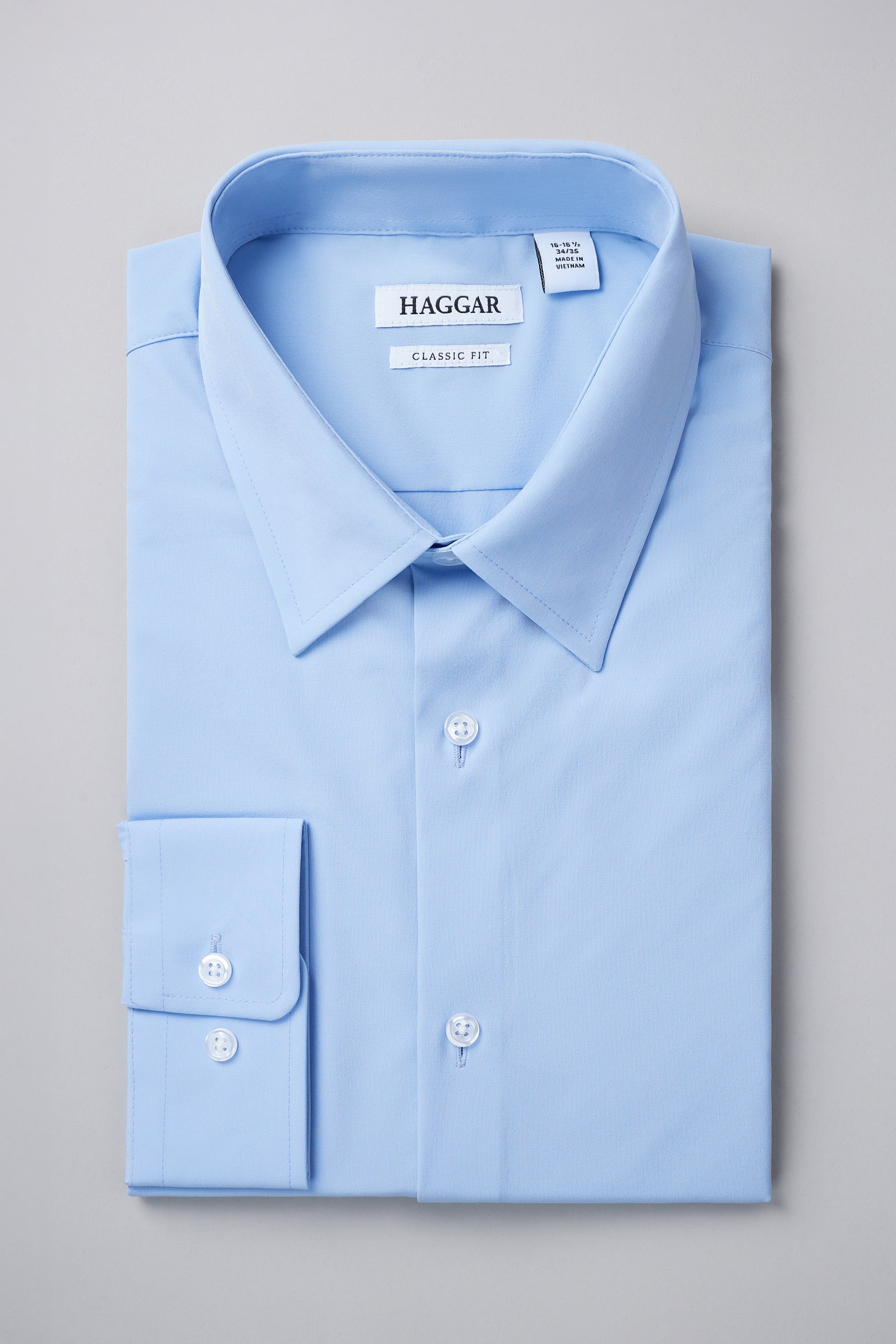 Smart Wash® Dress Shirt - Blue