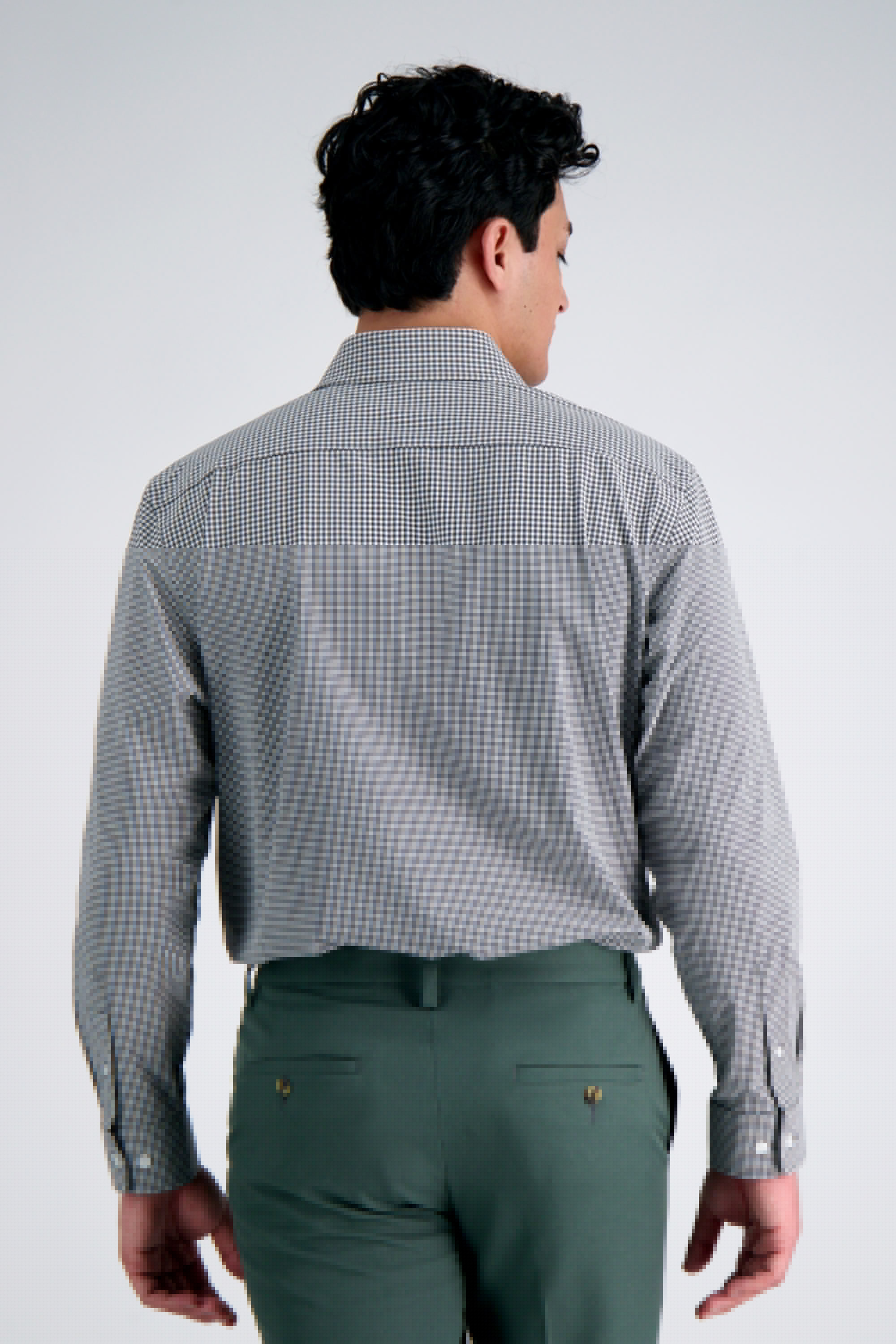 Smart Wash® Dress Shirt - Charcoal, , hi-res