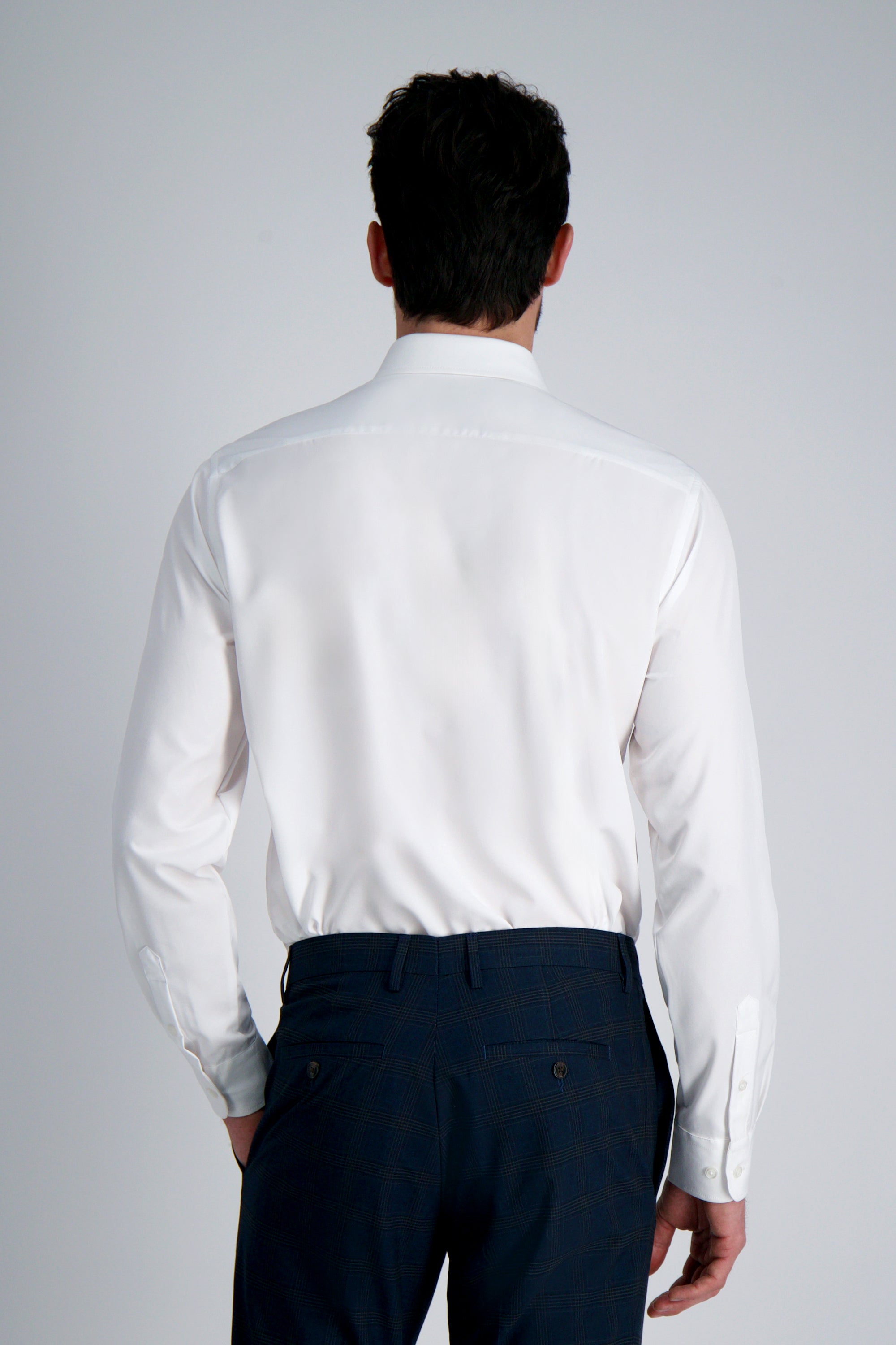 Smart Wash® Dress Shirt - White, , hi-res