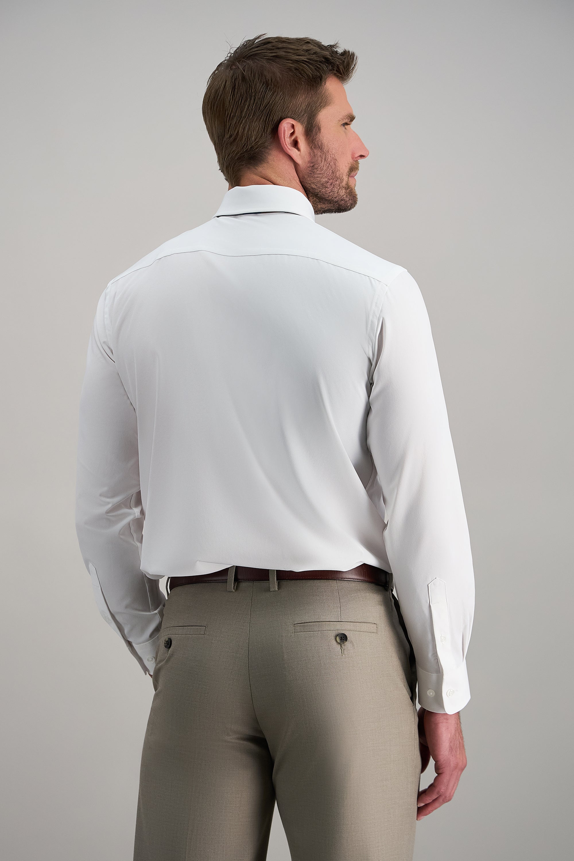 Smart Wash® Dress Shirt - White