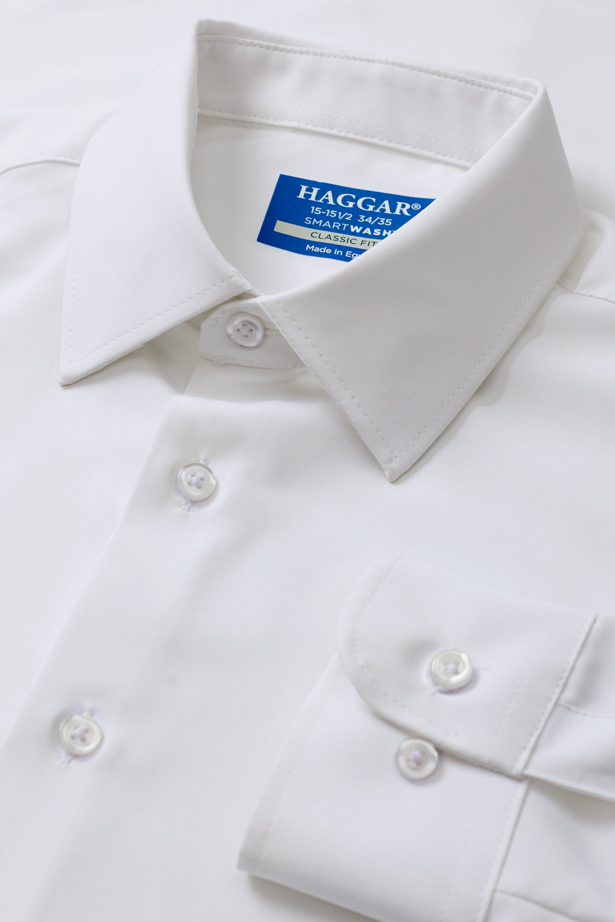 Performance Stretch Dress Shirt - White , , hi-res