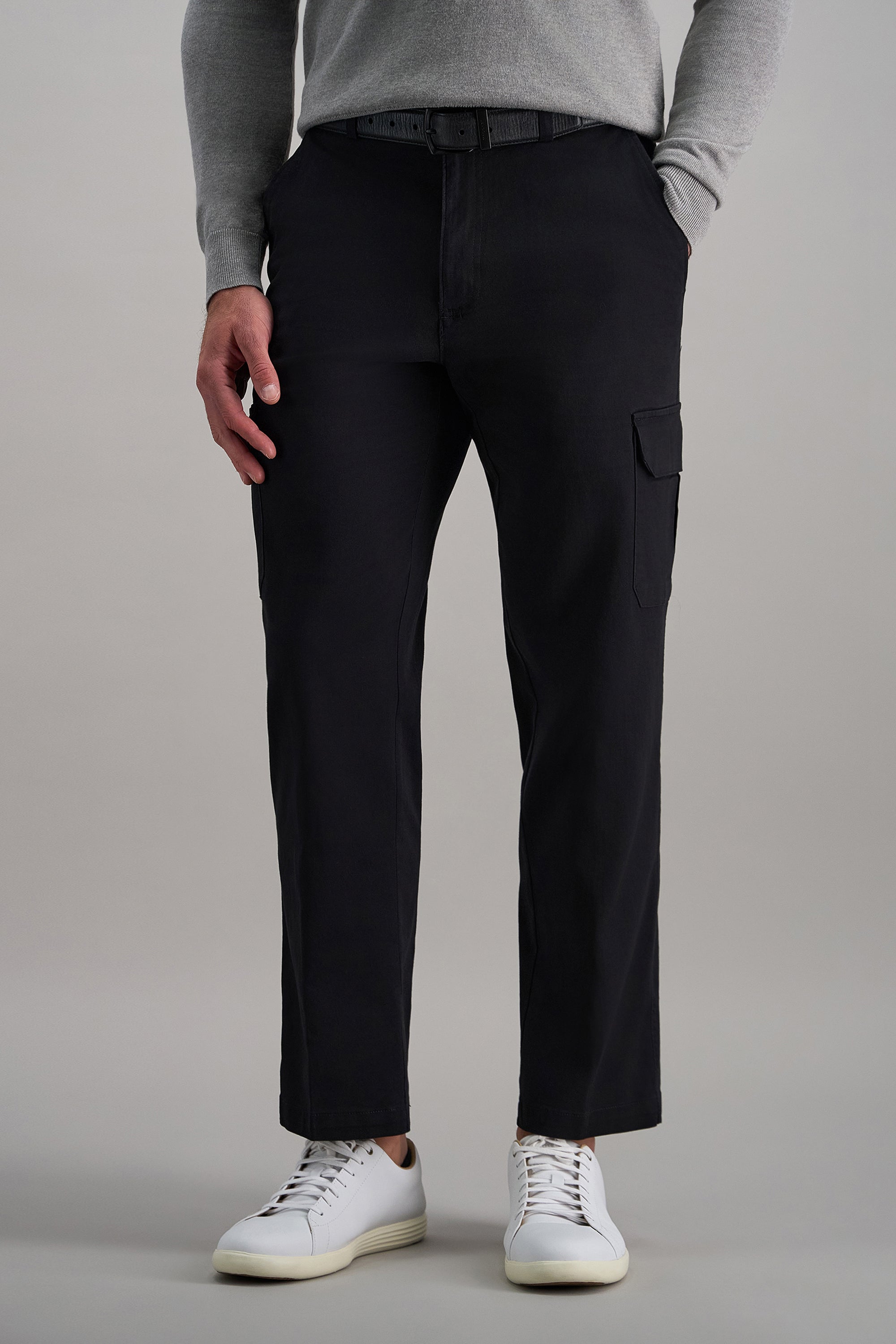 パンツ COMFORTABLE REASON Stretch Cargo Slacks COMFORTABLE REASON「Stretch Cargo Slacks」black.