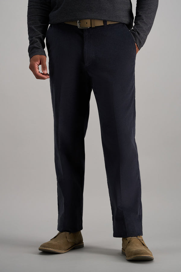 Stretch Corduroy Pant - Haggar.com#color_heather blue
