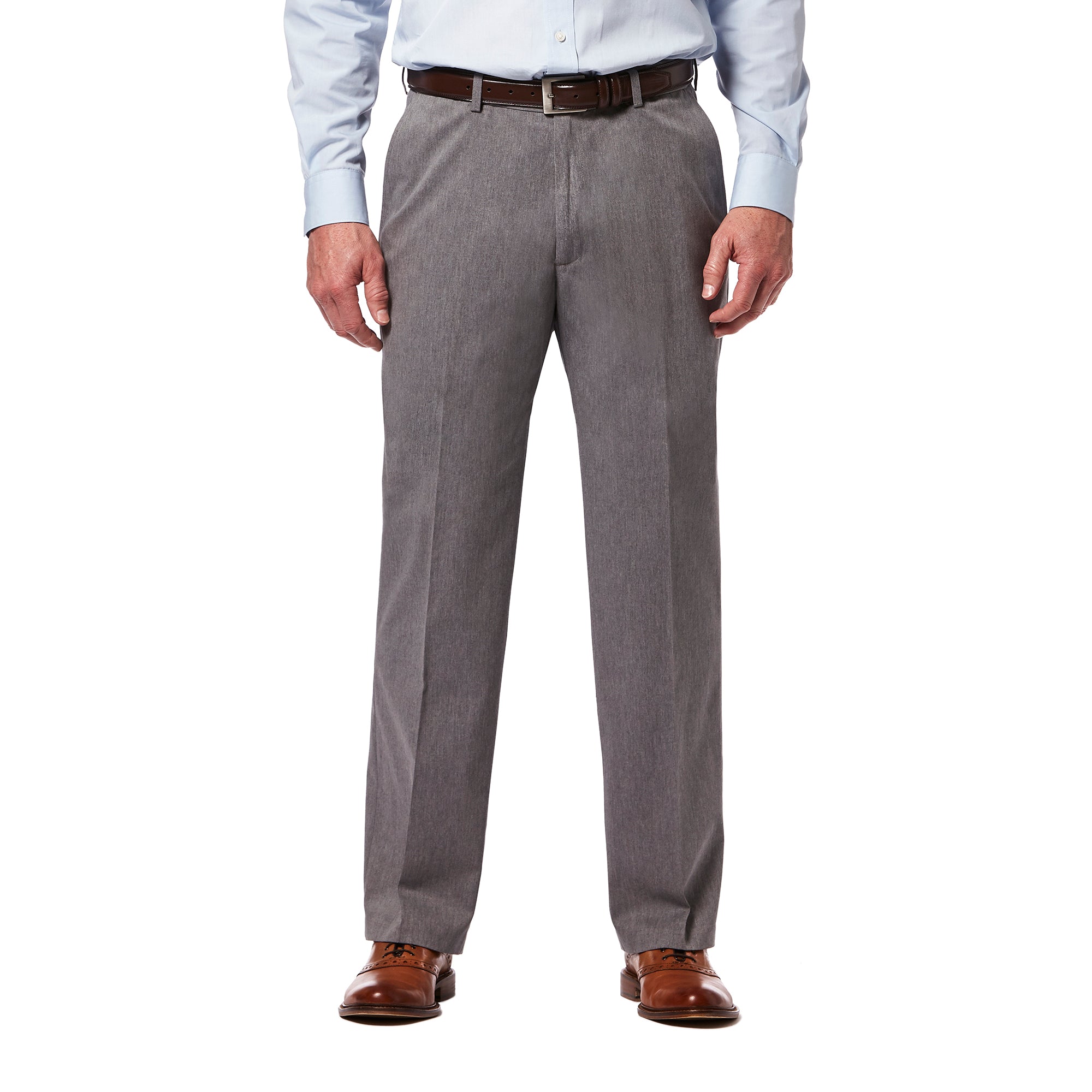 Premium No Iron Khaki Heather  , , hi-res