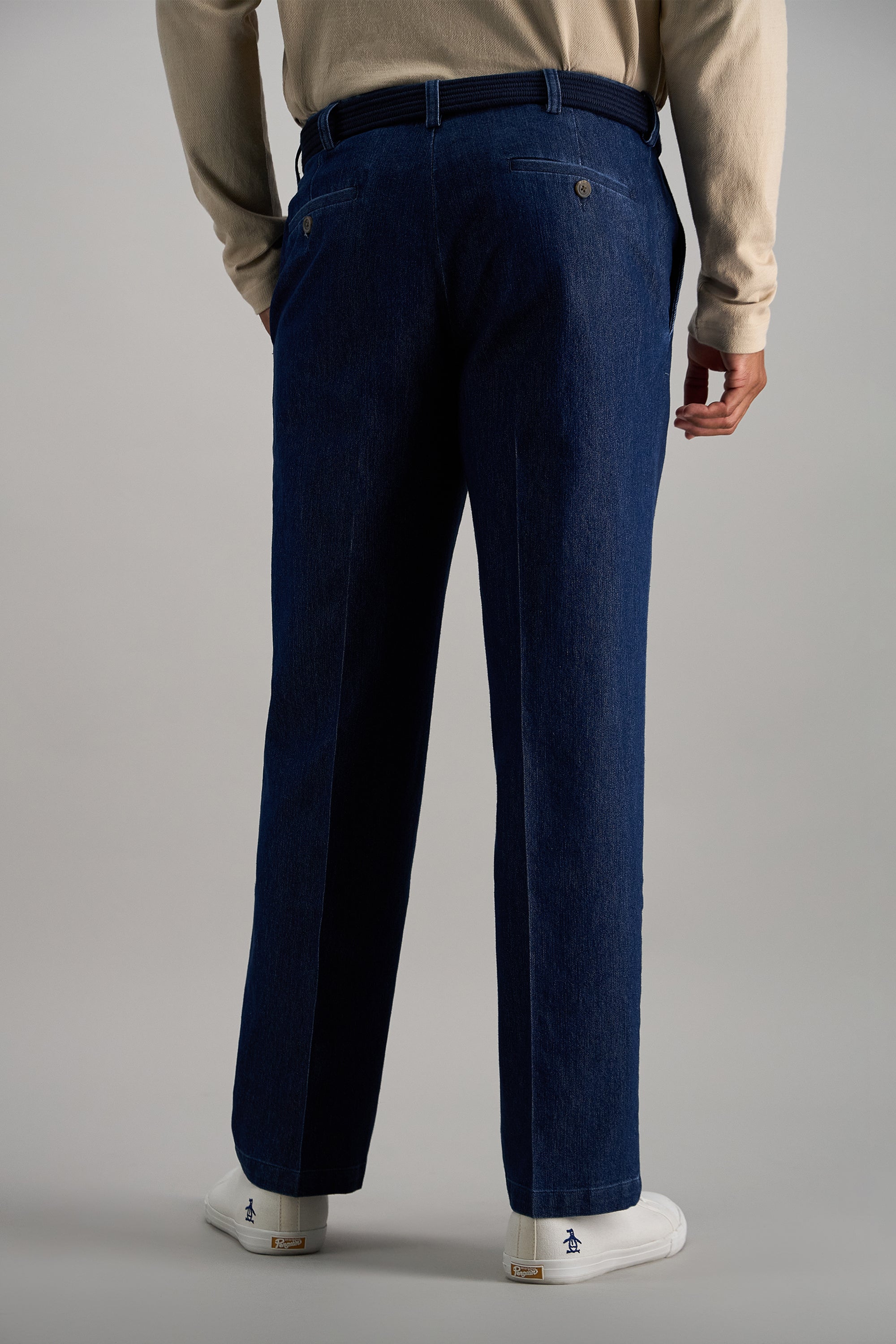 Stretch Denim Trouser - Haggar.com
