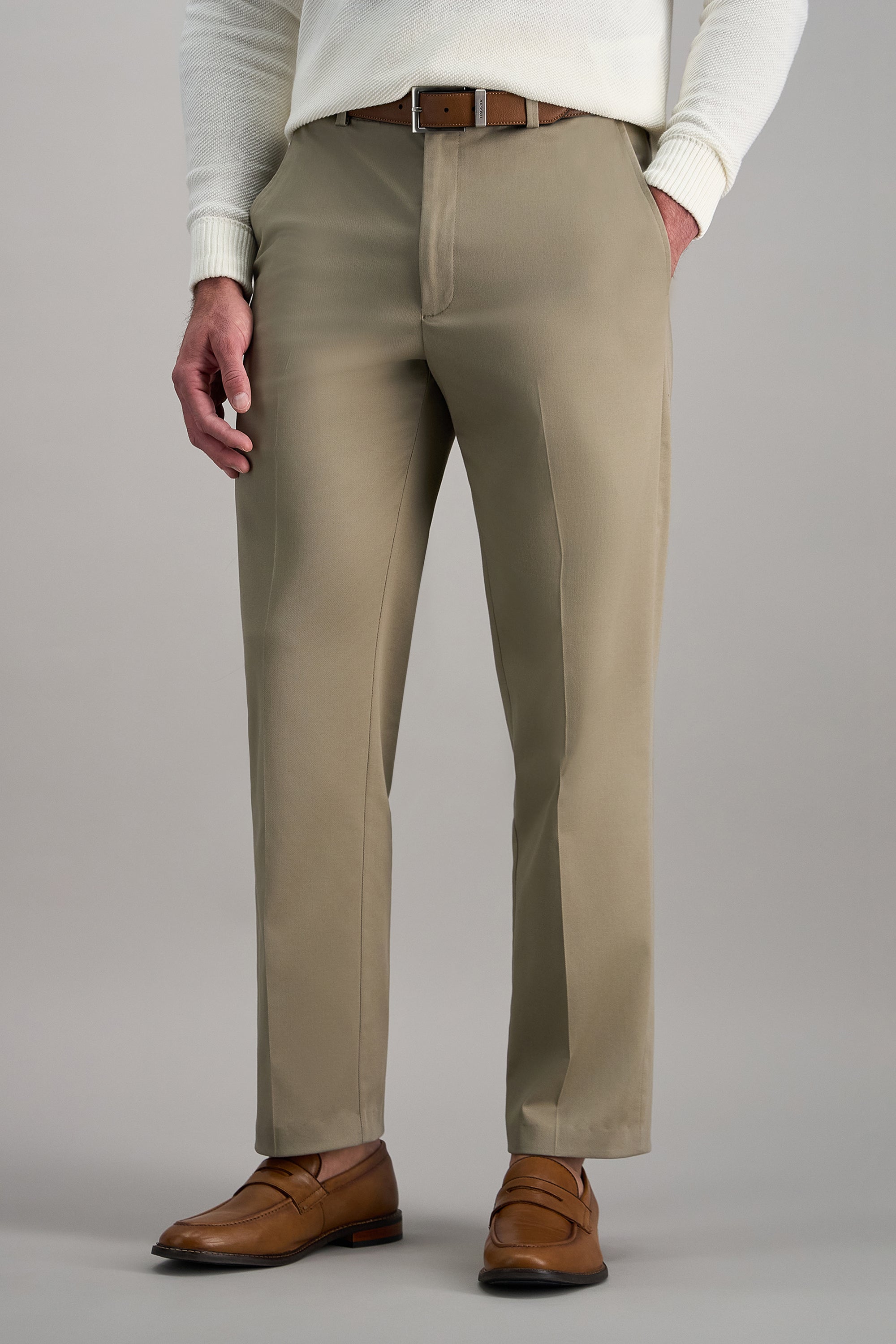 Iron Free Premium Khaki