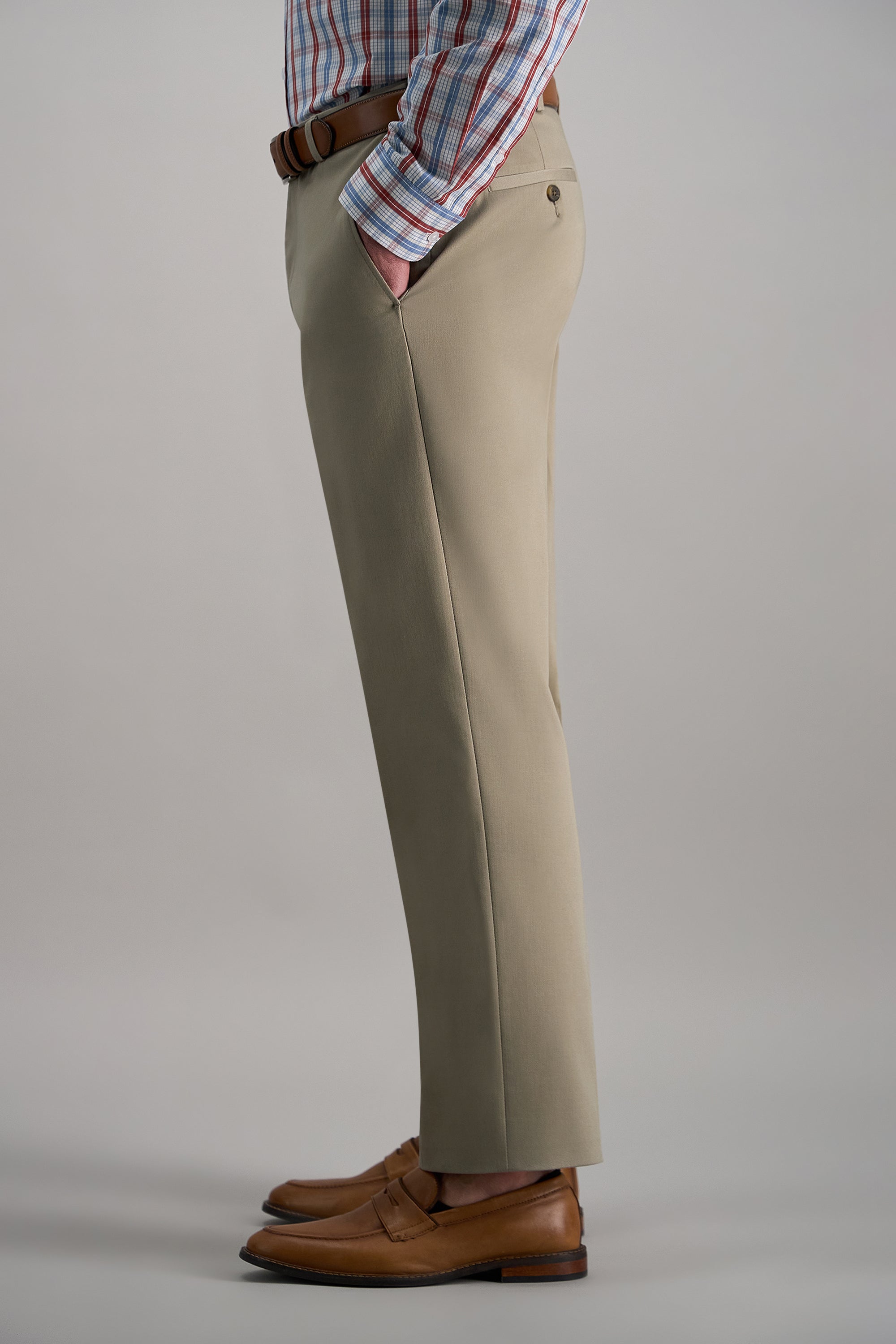 Wrinkle Free Performance Khaki Pant