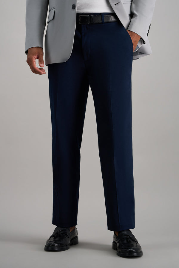 Wrinkle Free Performance Khaki Pant - Haggar.com#color_dark navy