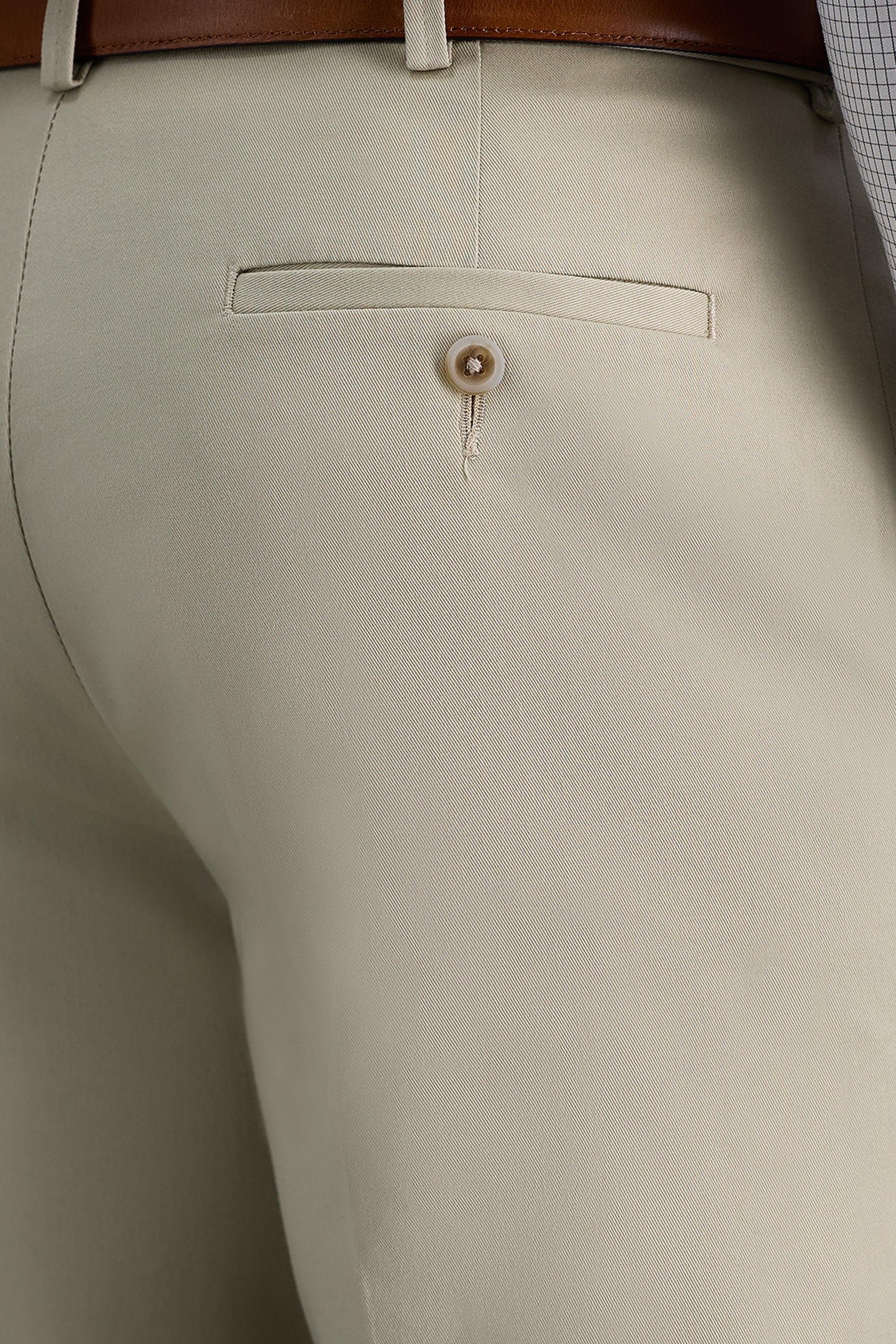 Premium No Iron Khaki