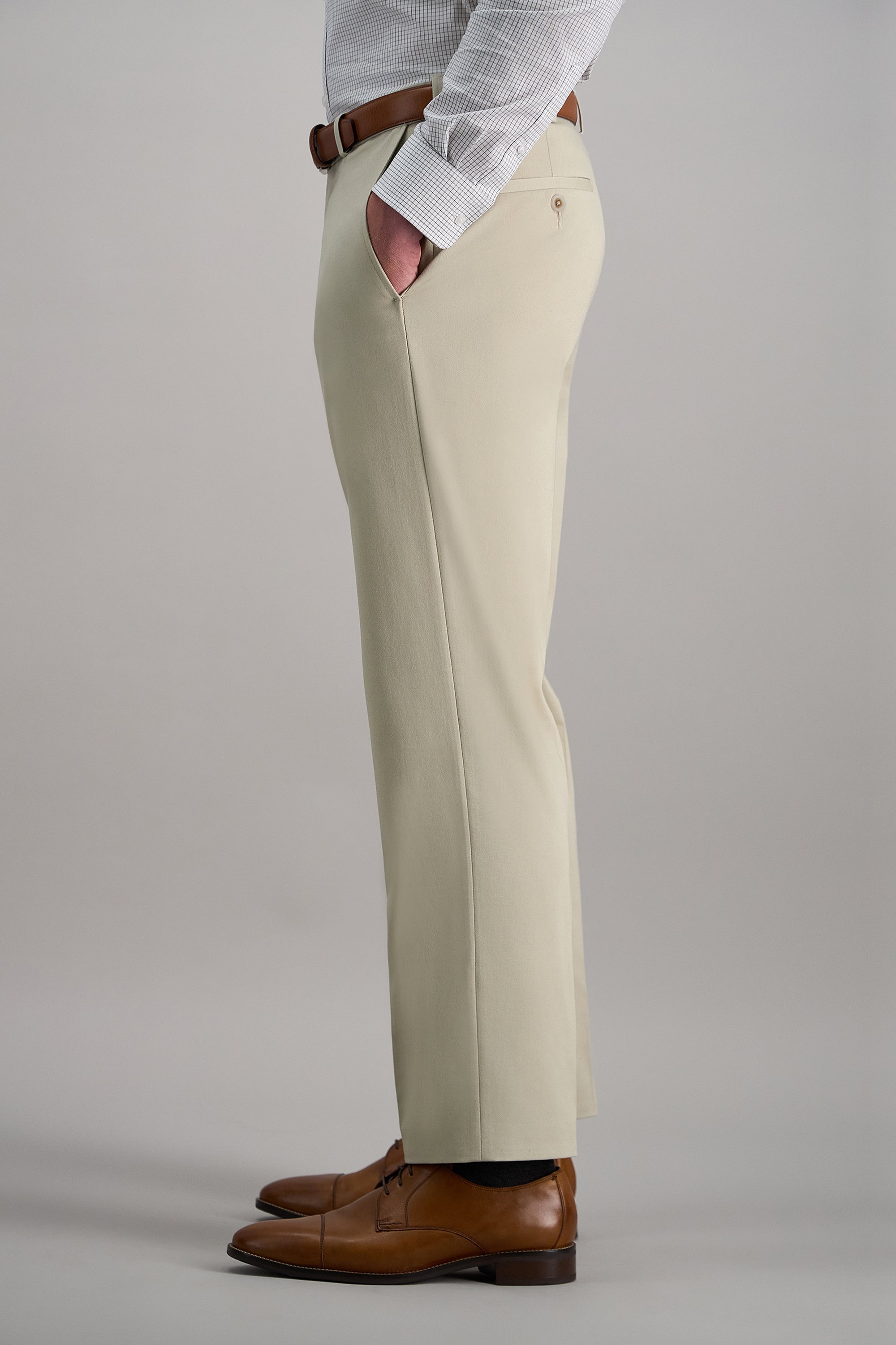 Premium No Iron Khaki