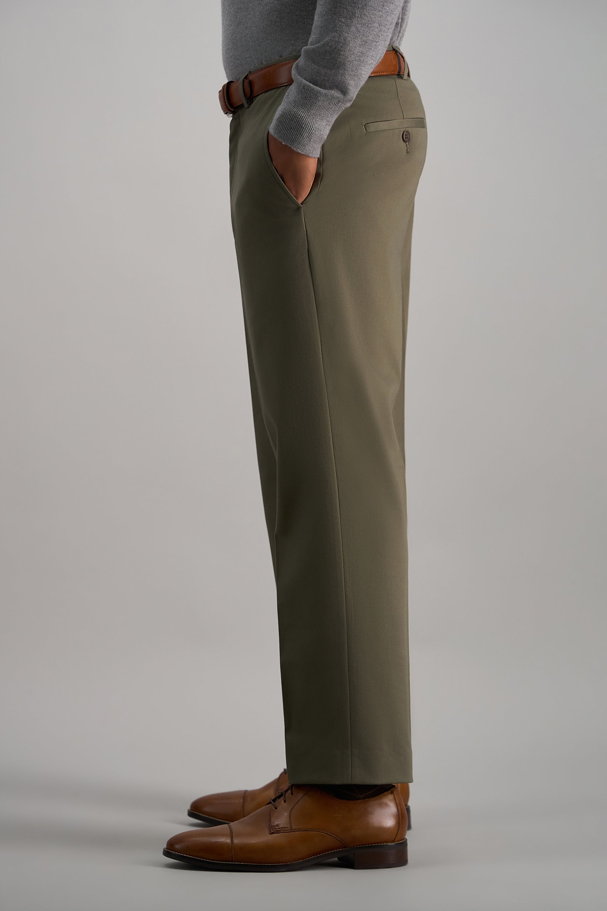 Premium No Iron Khaki