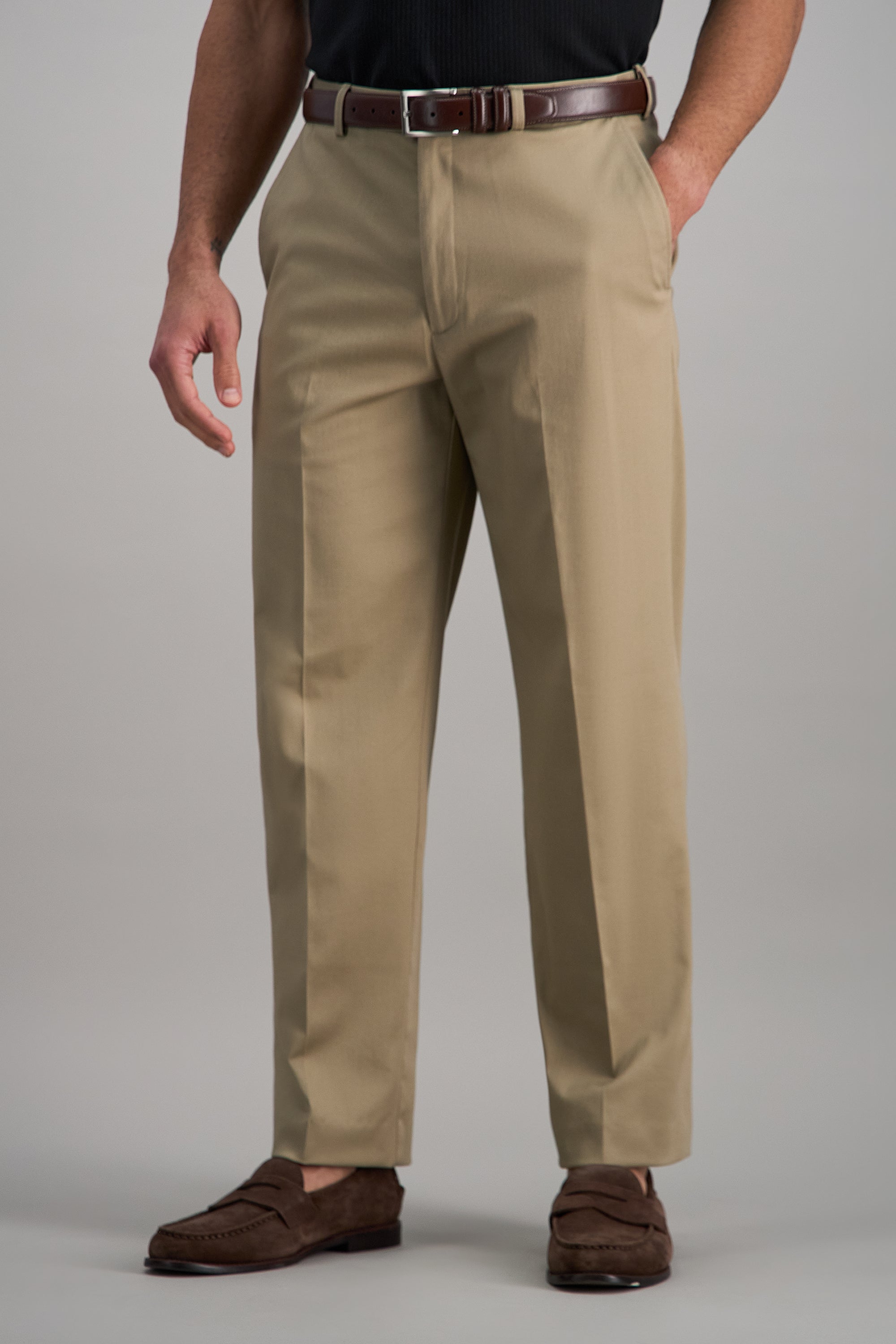 Premium No Iron Khaki