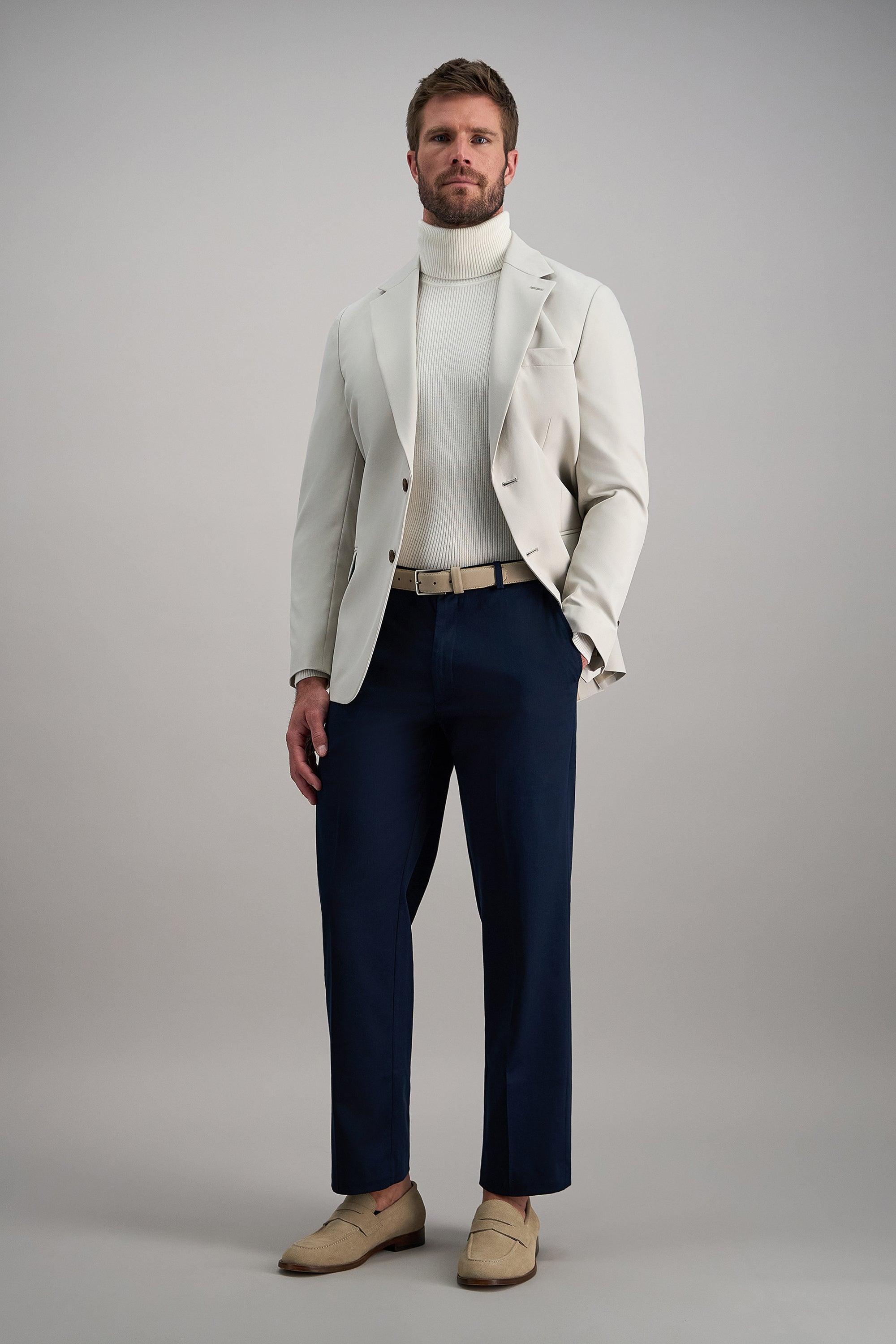 Premium No Iron Khaki