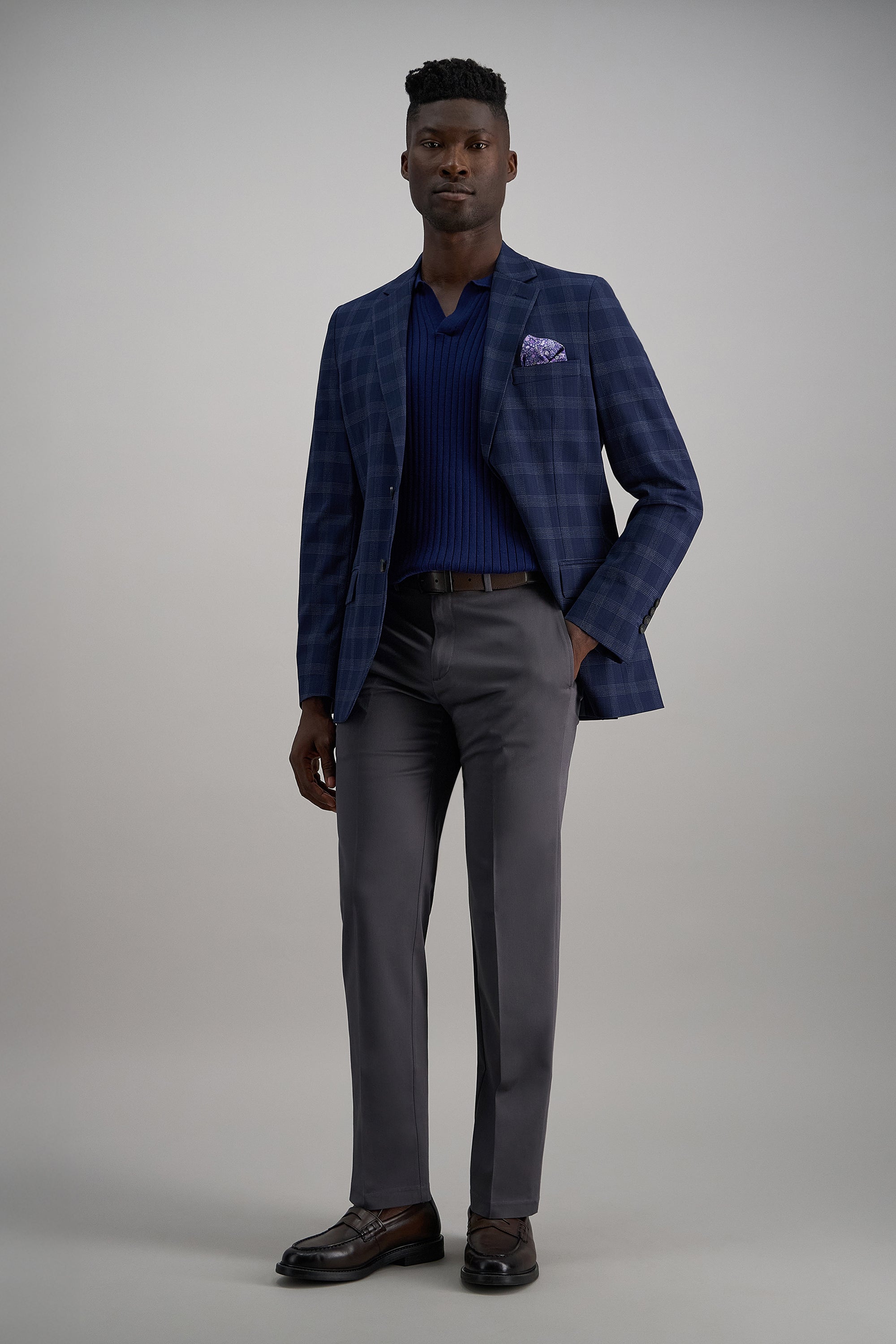 Premium No Iron Khaki - Haggar.com