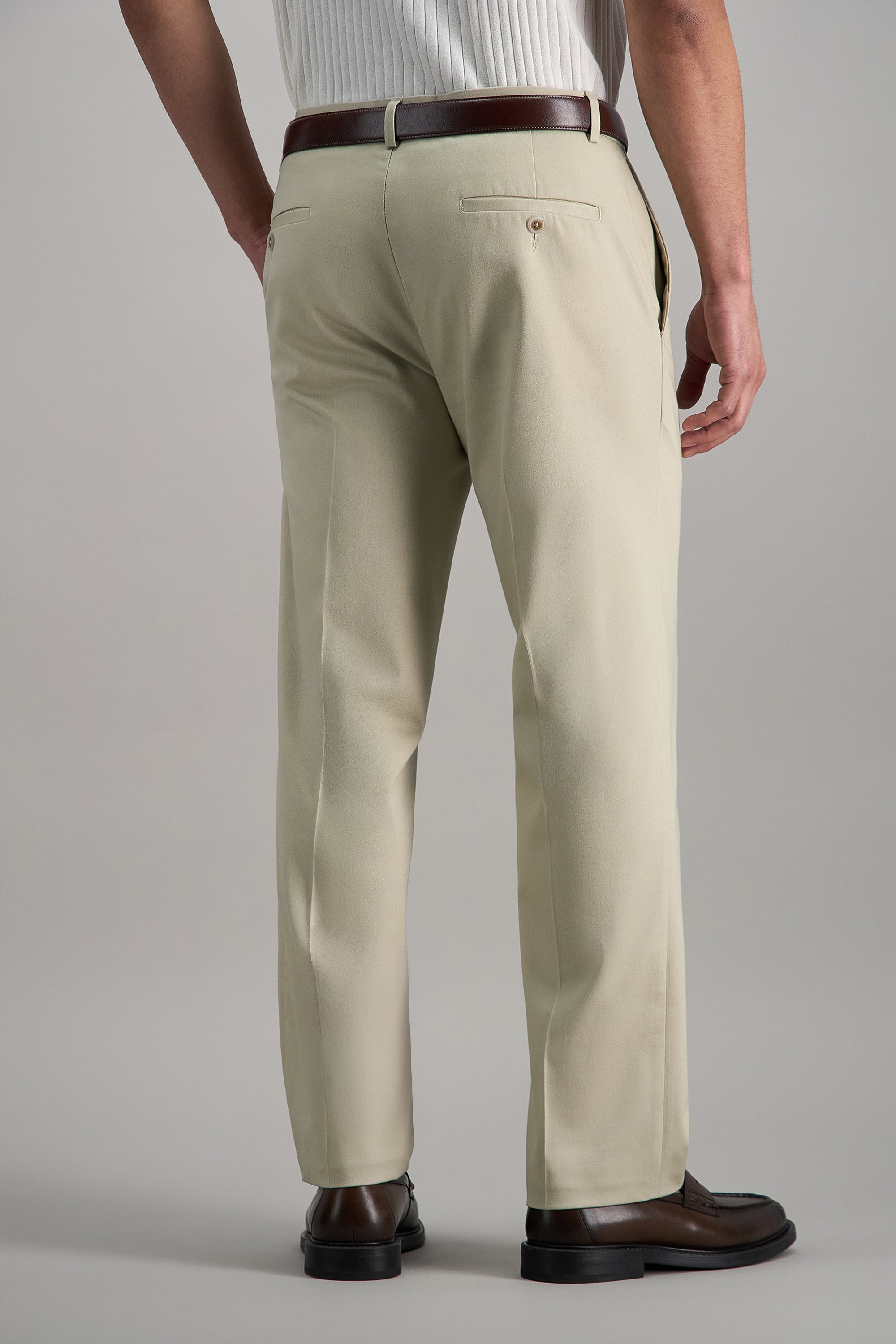 Premium No Iron Khaki - Haggar.com
