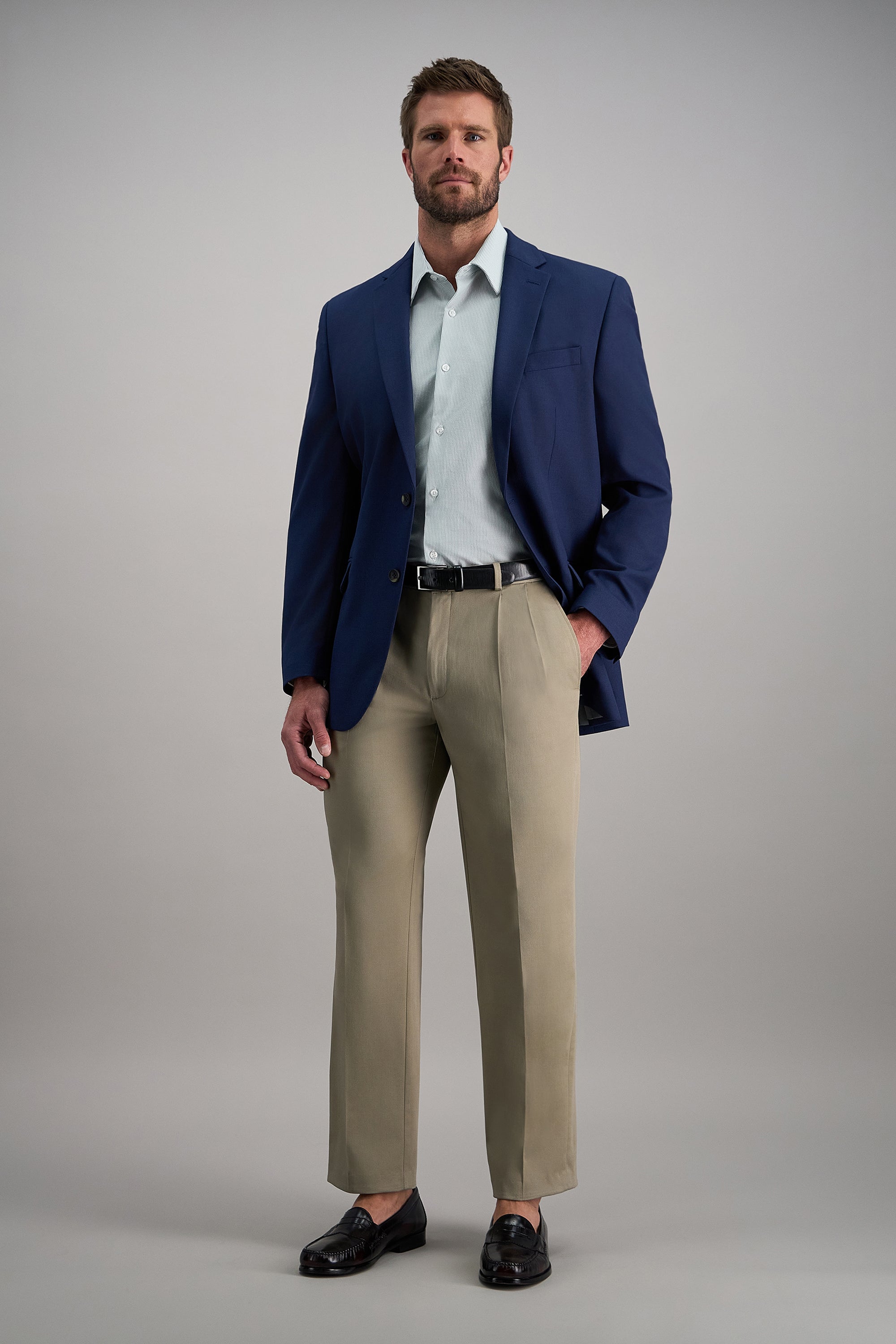 Iron Free Premium Khaki - Haggar.com