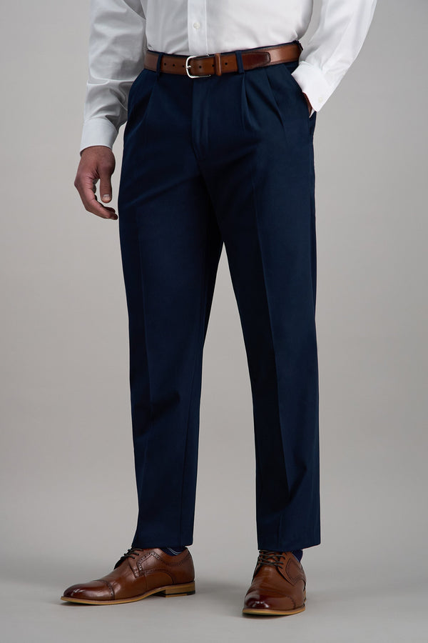 Iron Free Premium Khaki - Haggar.com#color_dark navy