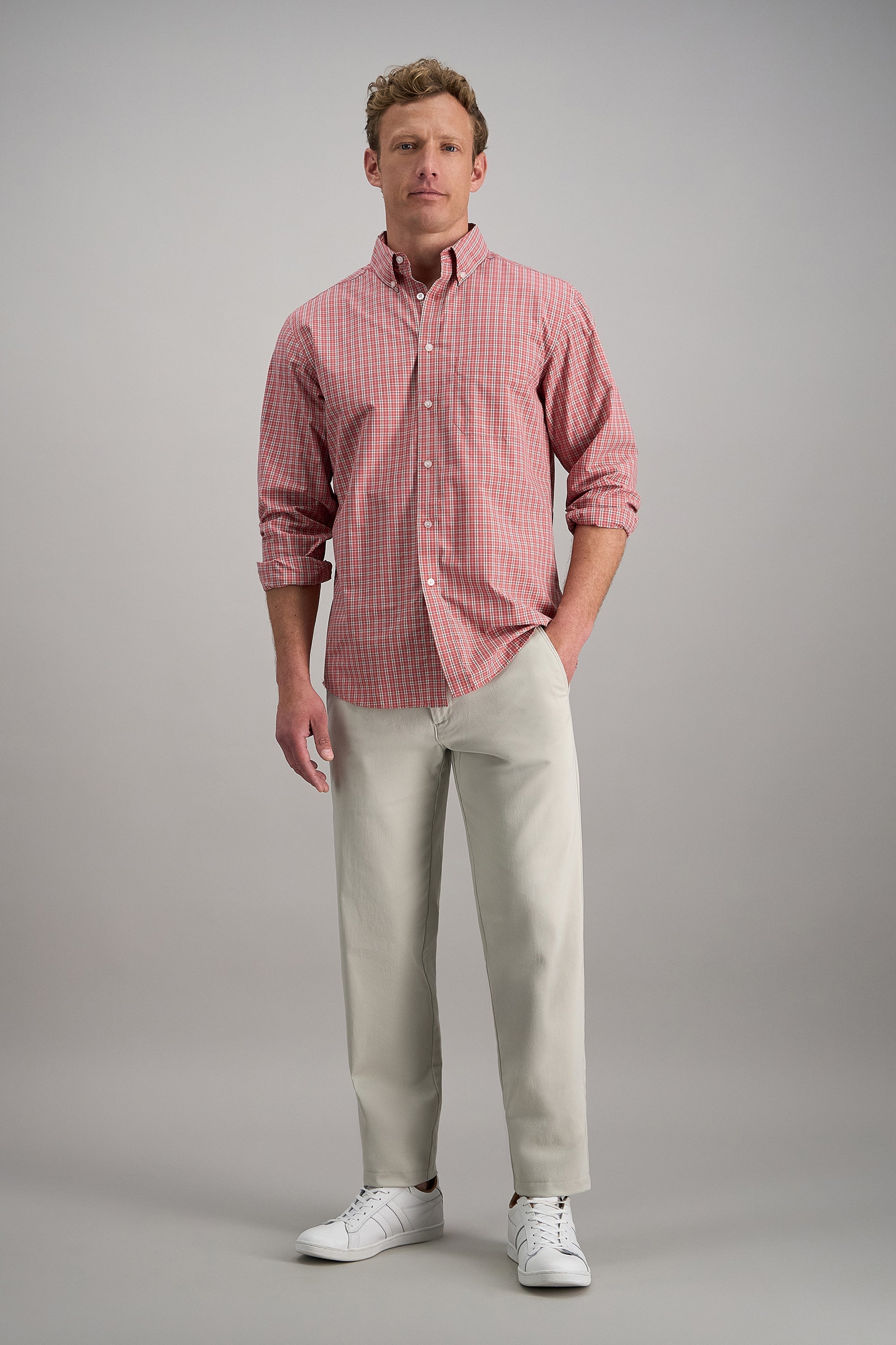 Life Khaki™ Comfort Pant - Haggar.com