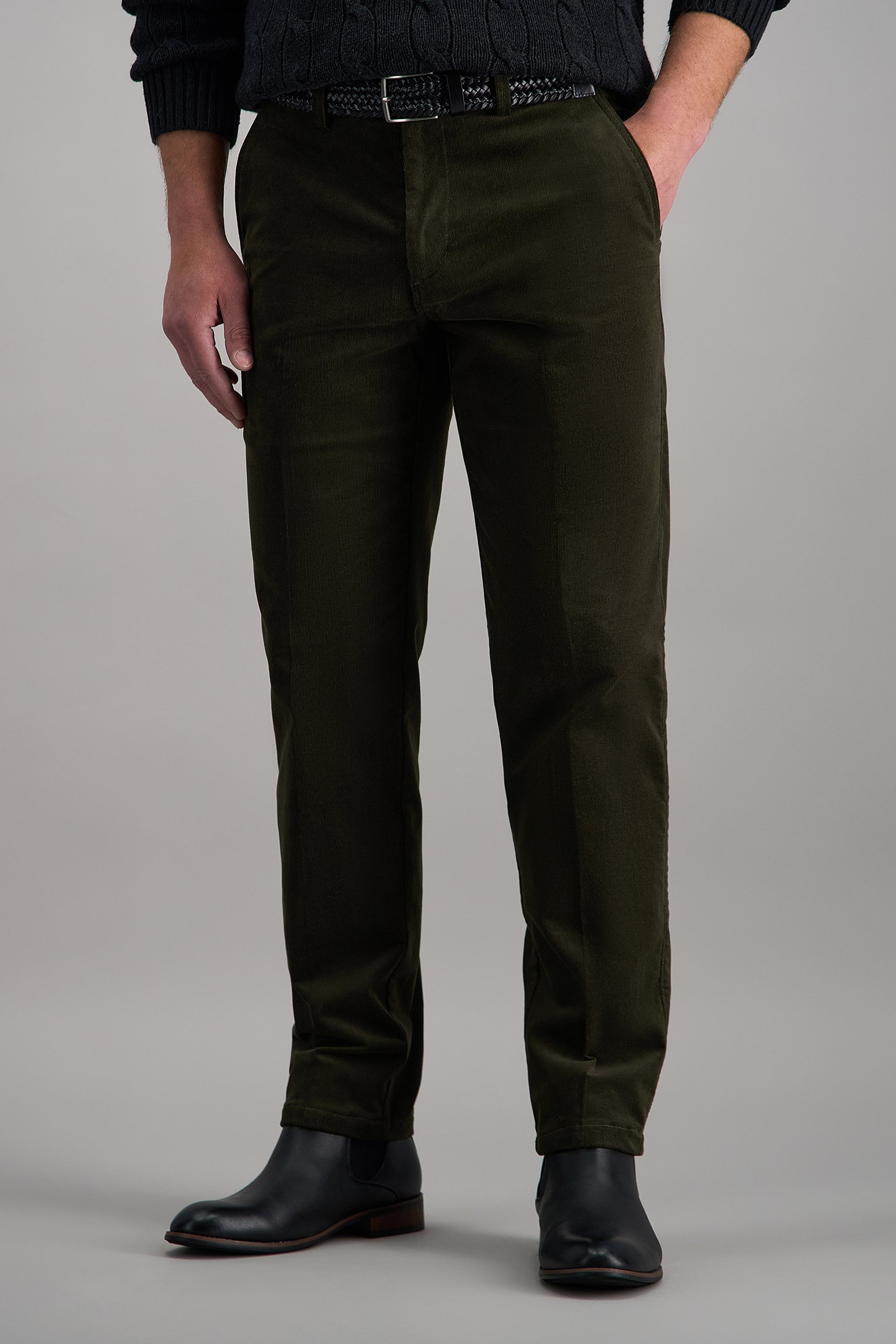Stretch Corduroy Chino Pant | Haggar.com