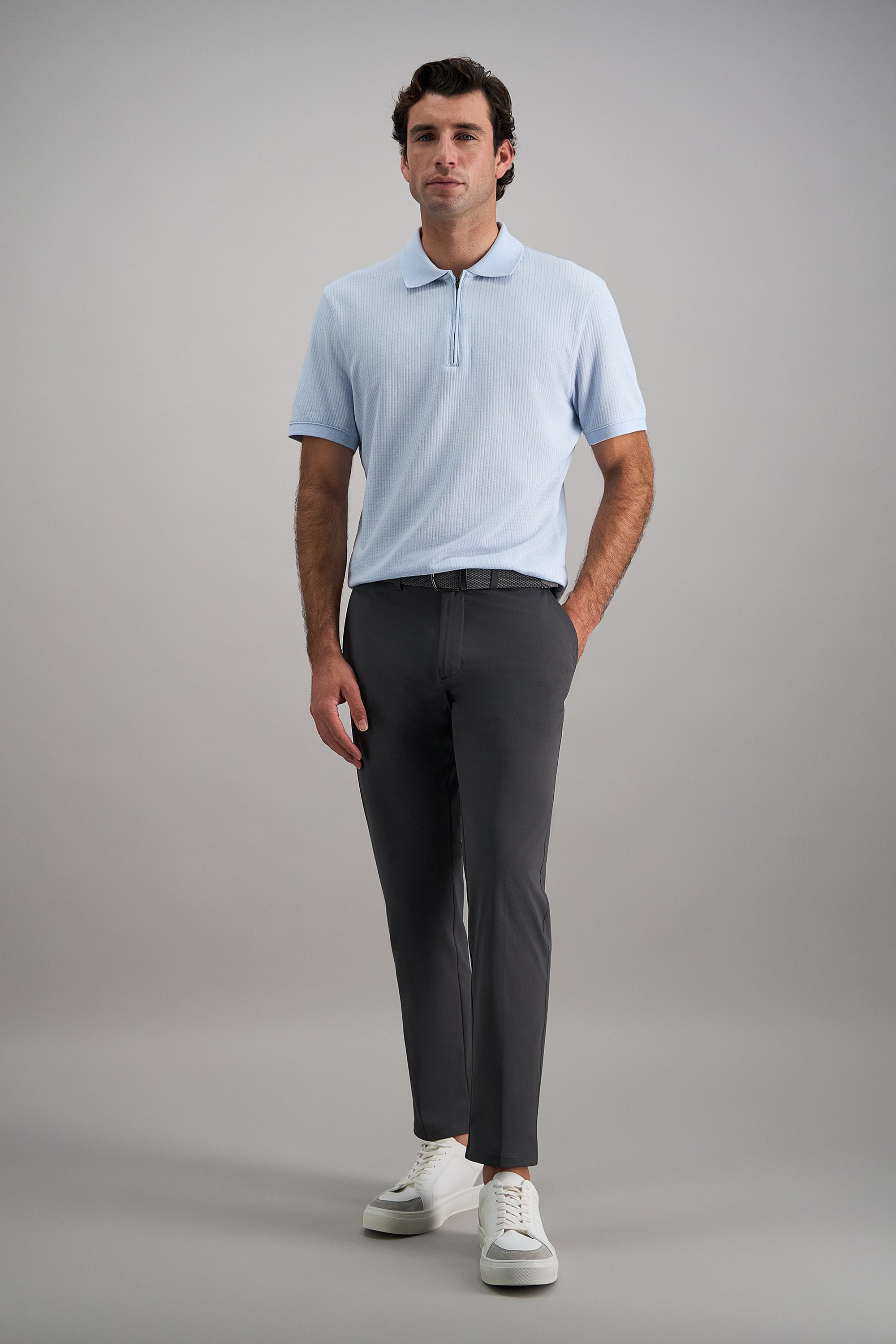 Haggar® Sport Travel Performance Pant - Haggar.com#color_dark grey