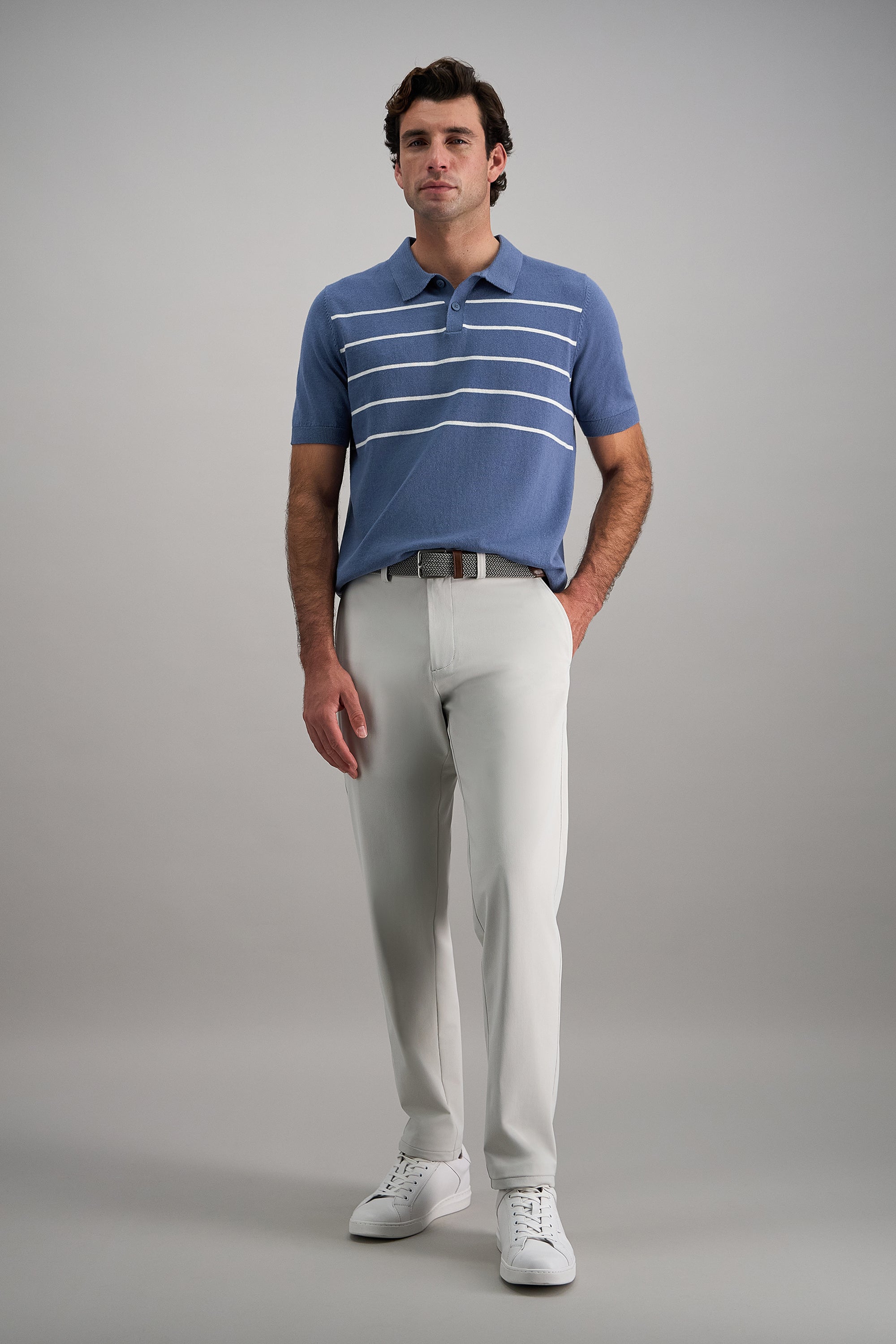 Haggar® Sport Travel Performance Pant - Haggar.com#color_stone